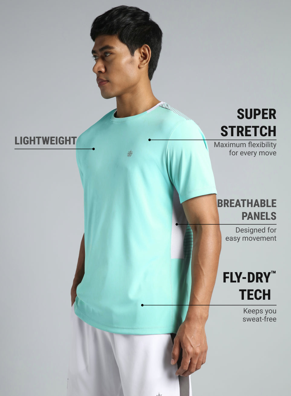 Men's Cult Blue Pacer T-shirt