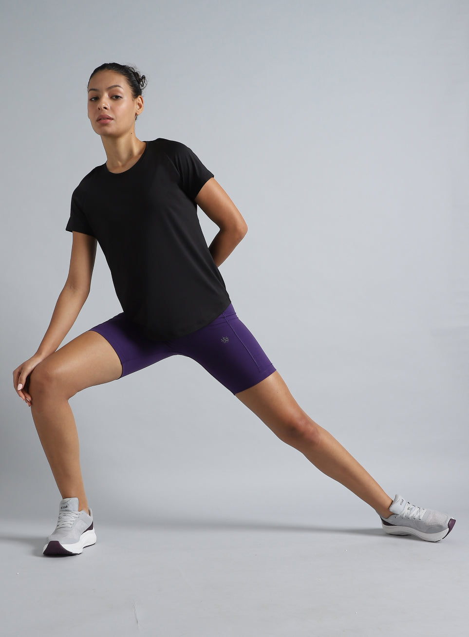 Women's Black The Racer Pacer Top