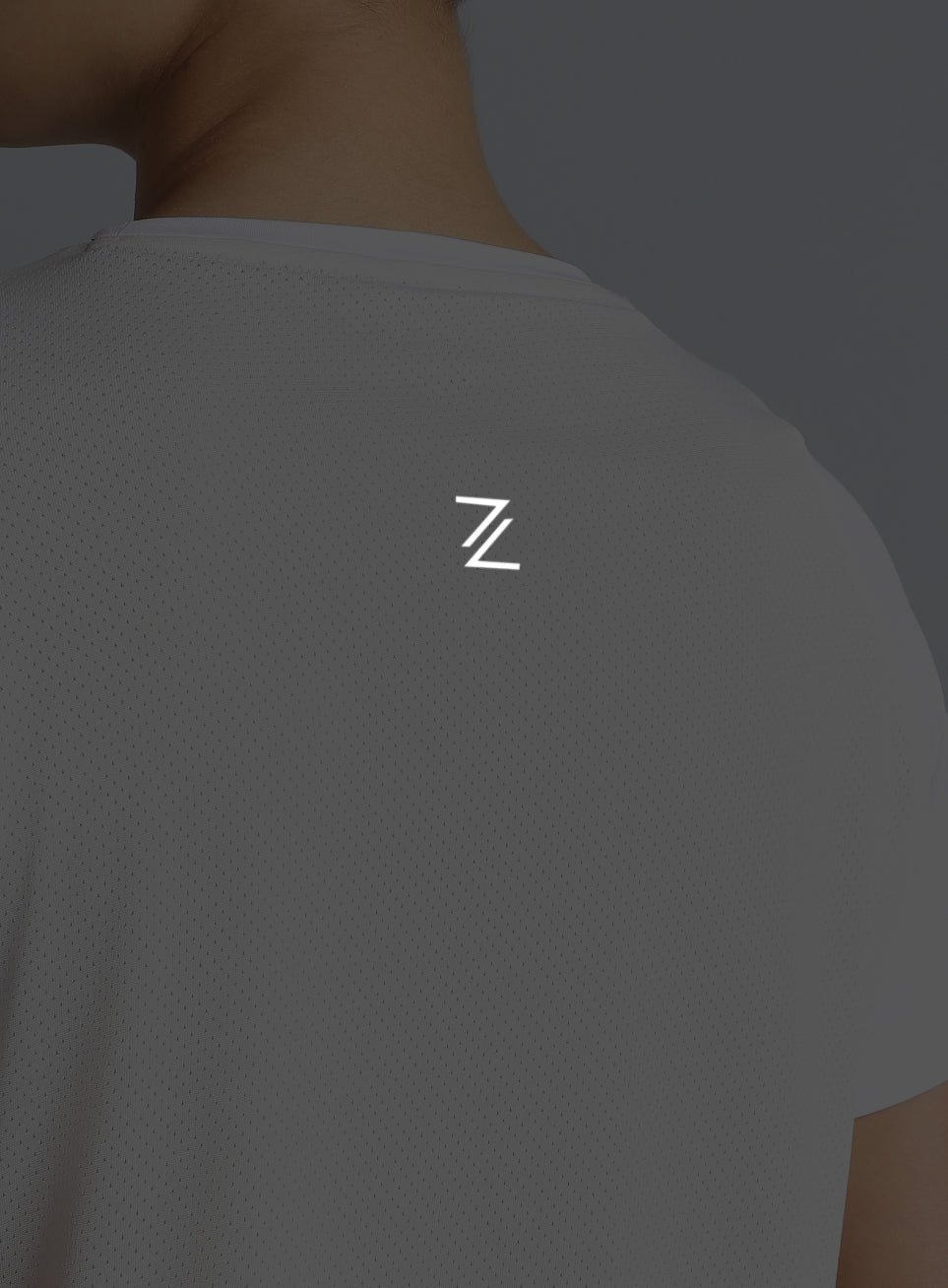 Women's White The Racer Pacer Top