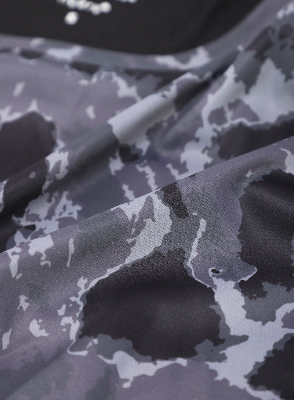 Women's Black Pacer AOP Top