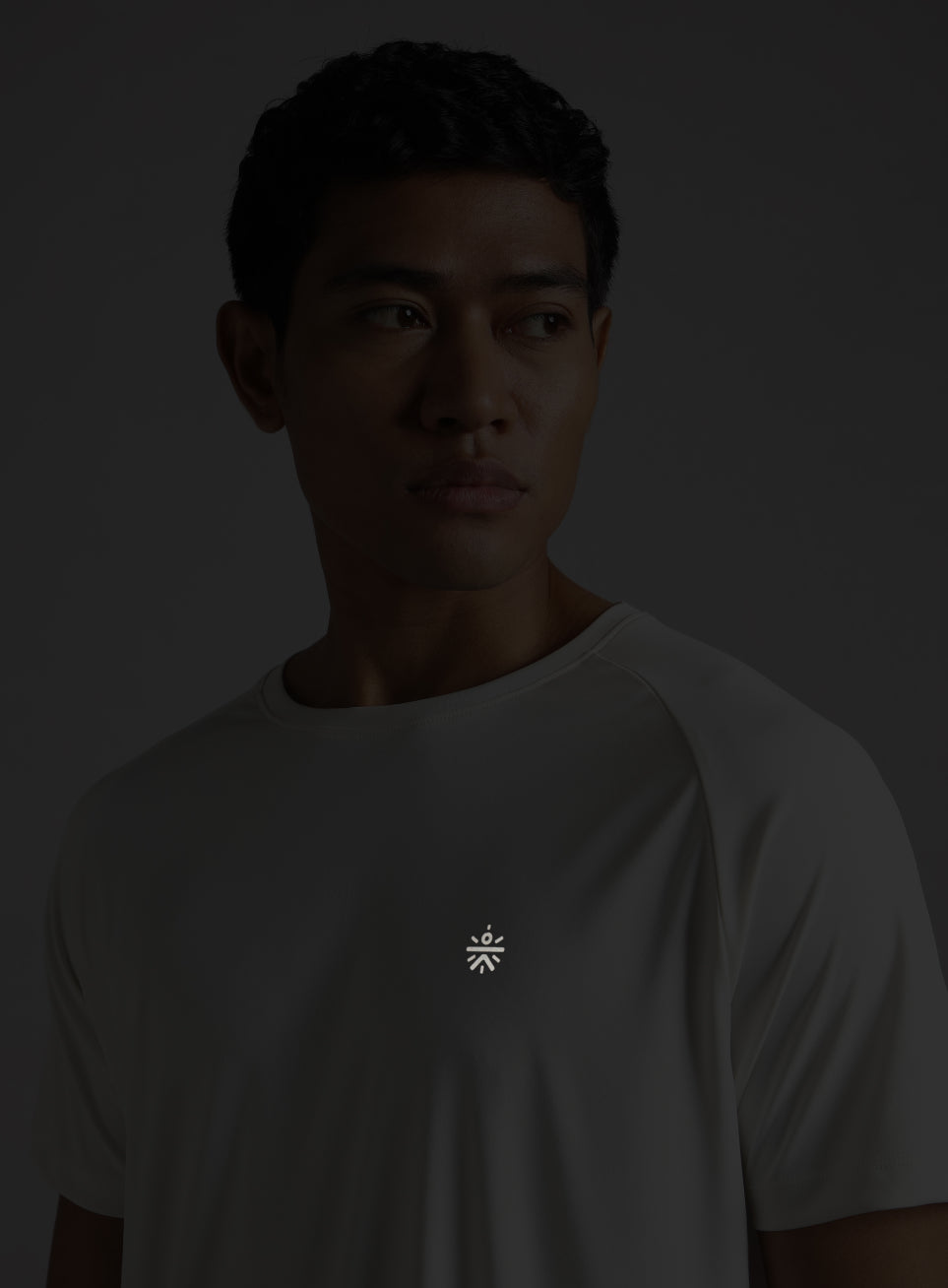 Men's White Running Club Graphic T-shirt