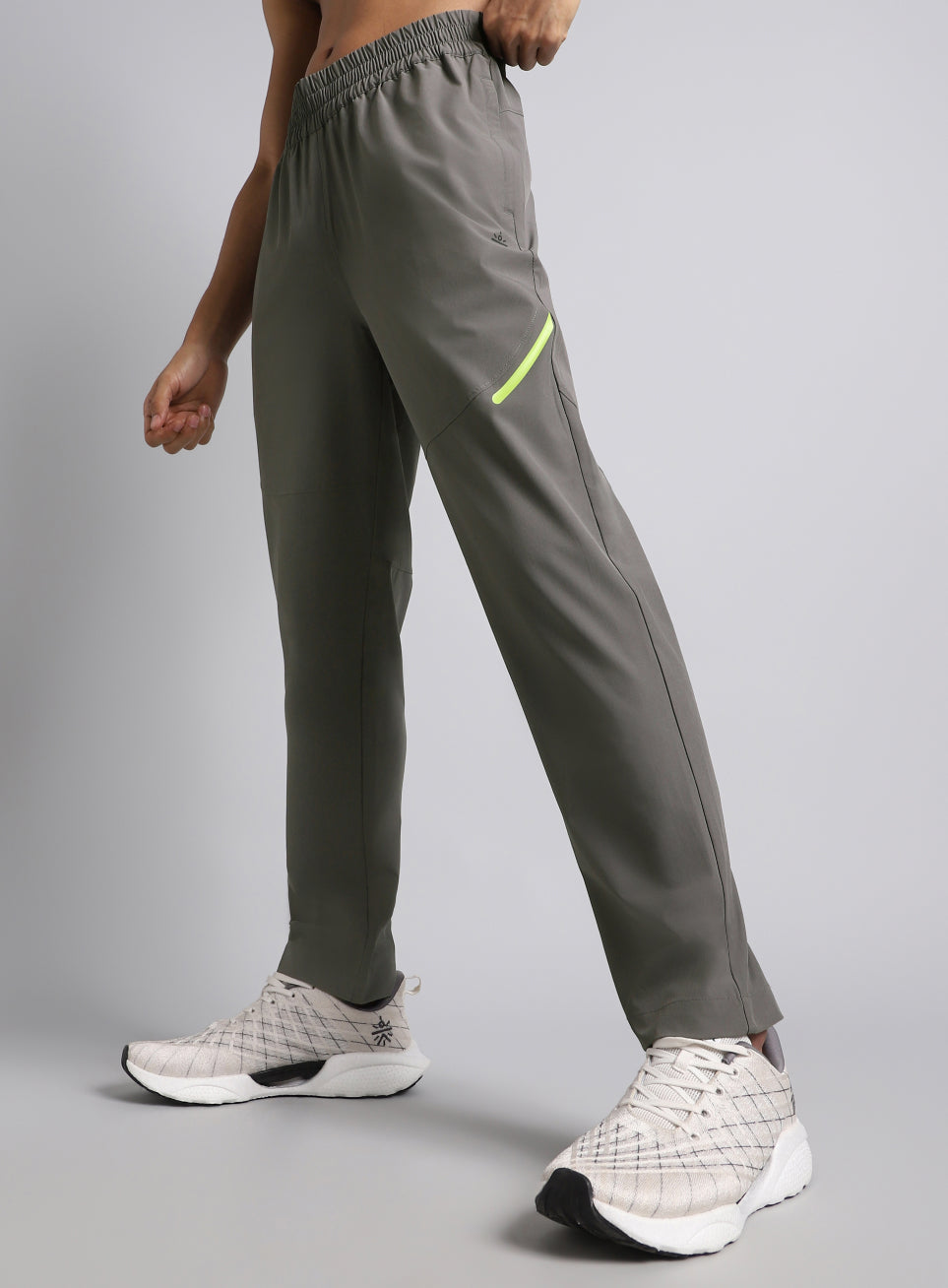 Men's Grey Hyper Move Training Trackpants
