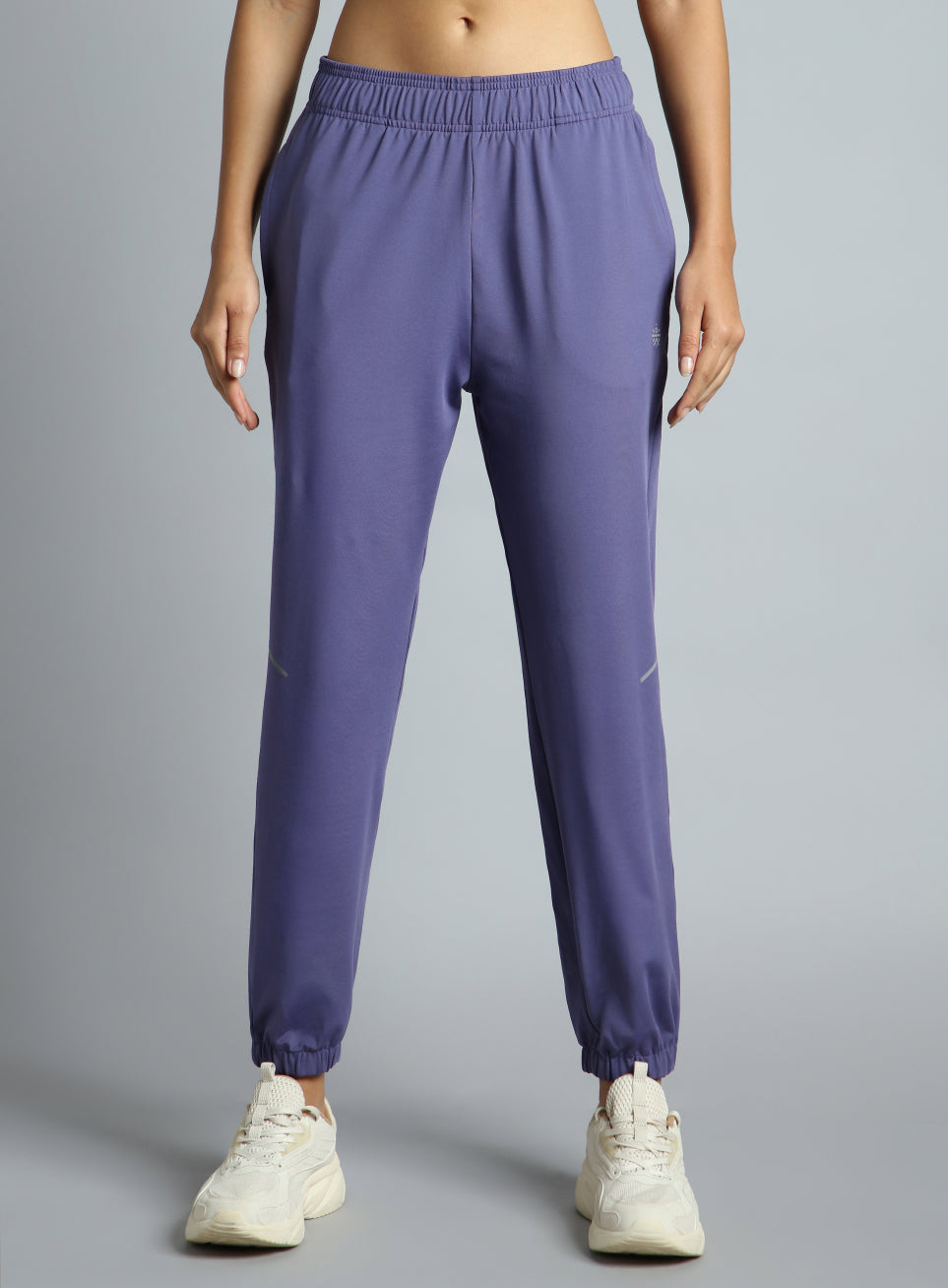 Women's Purple Iconic Running Joggers
