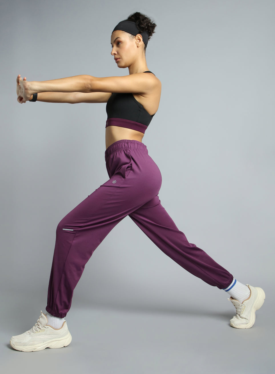 Women's Wine Iconic Running Joggers