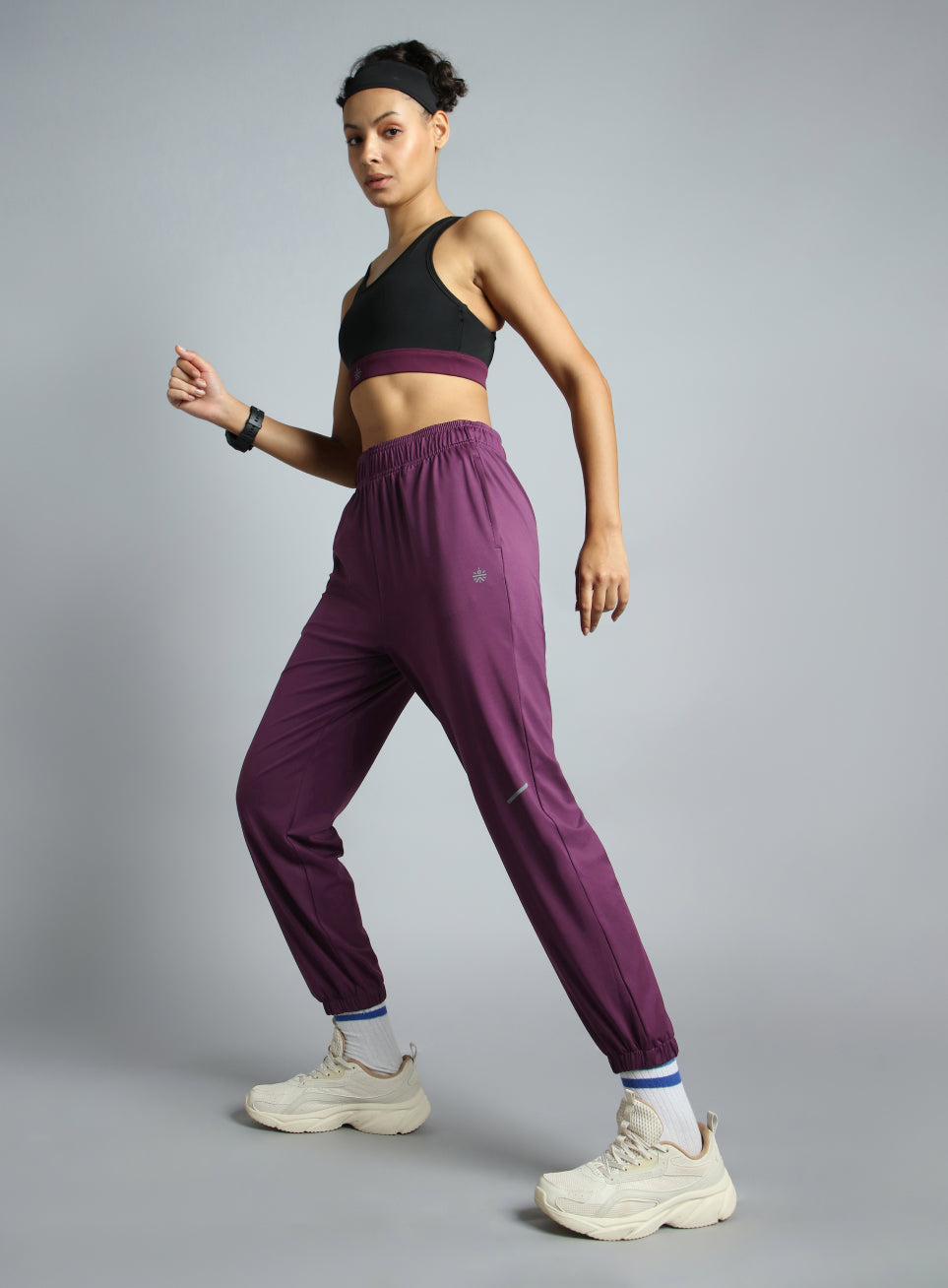 Women's Wine Iconic Running Joggers