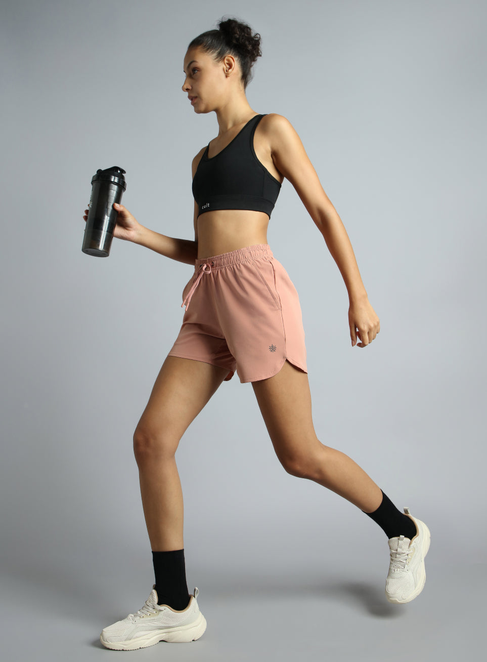 Women's Peach Running Essential Shorts