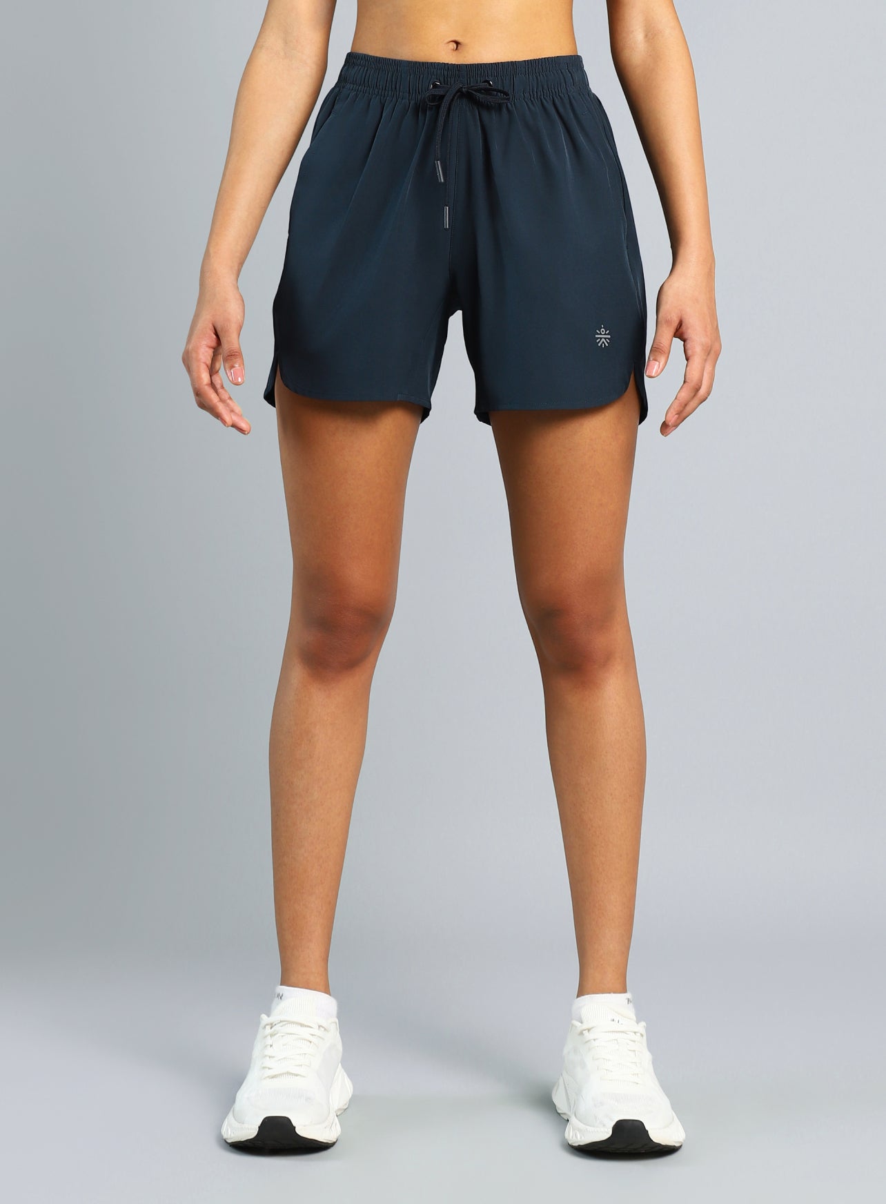 Women's Navy Running Essential Shorts