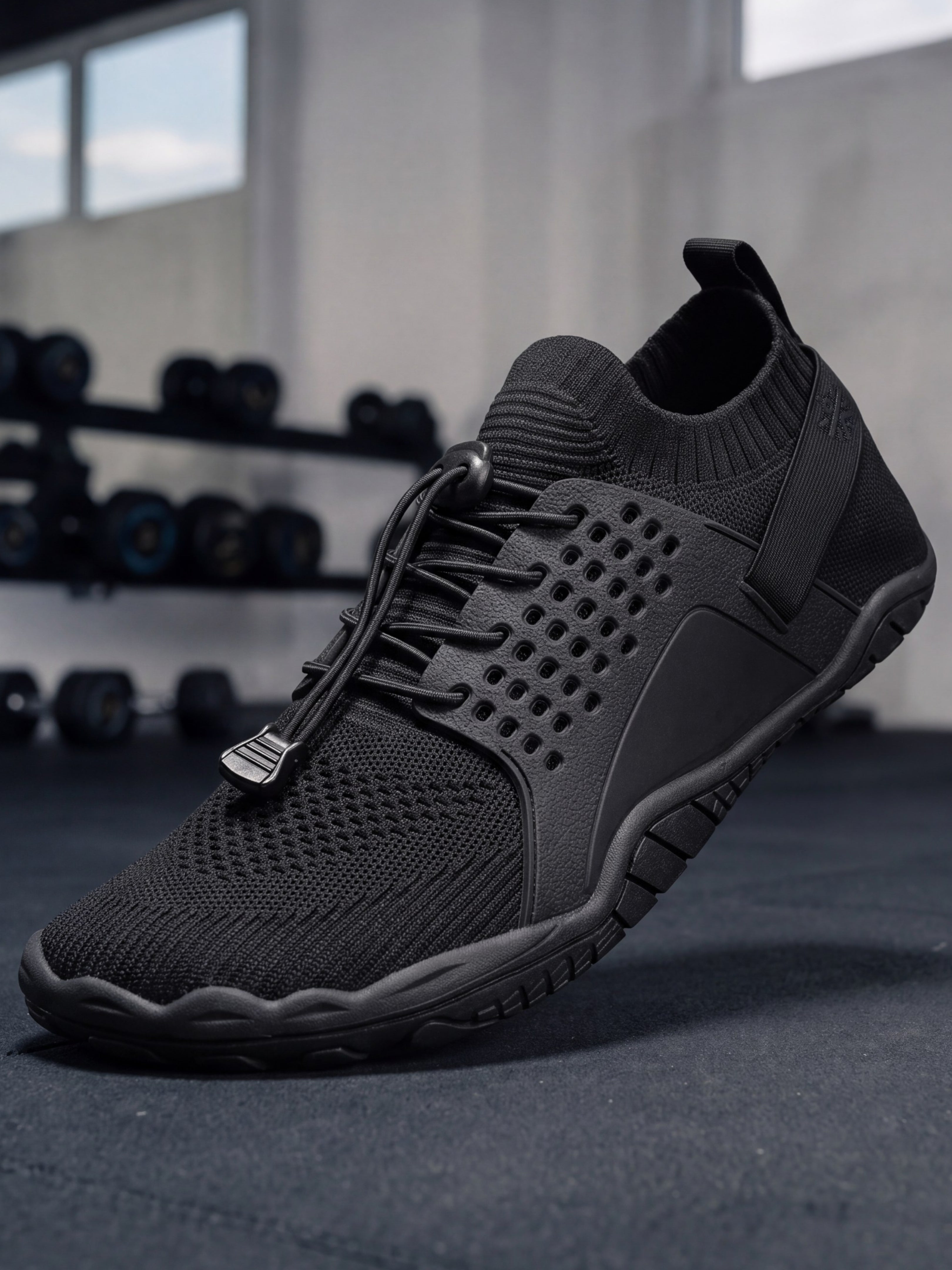 cult Men's FlexKnit Barefoot Training Shoes - Black