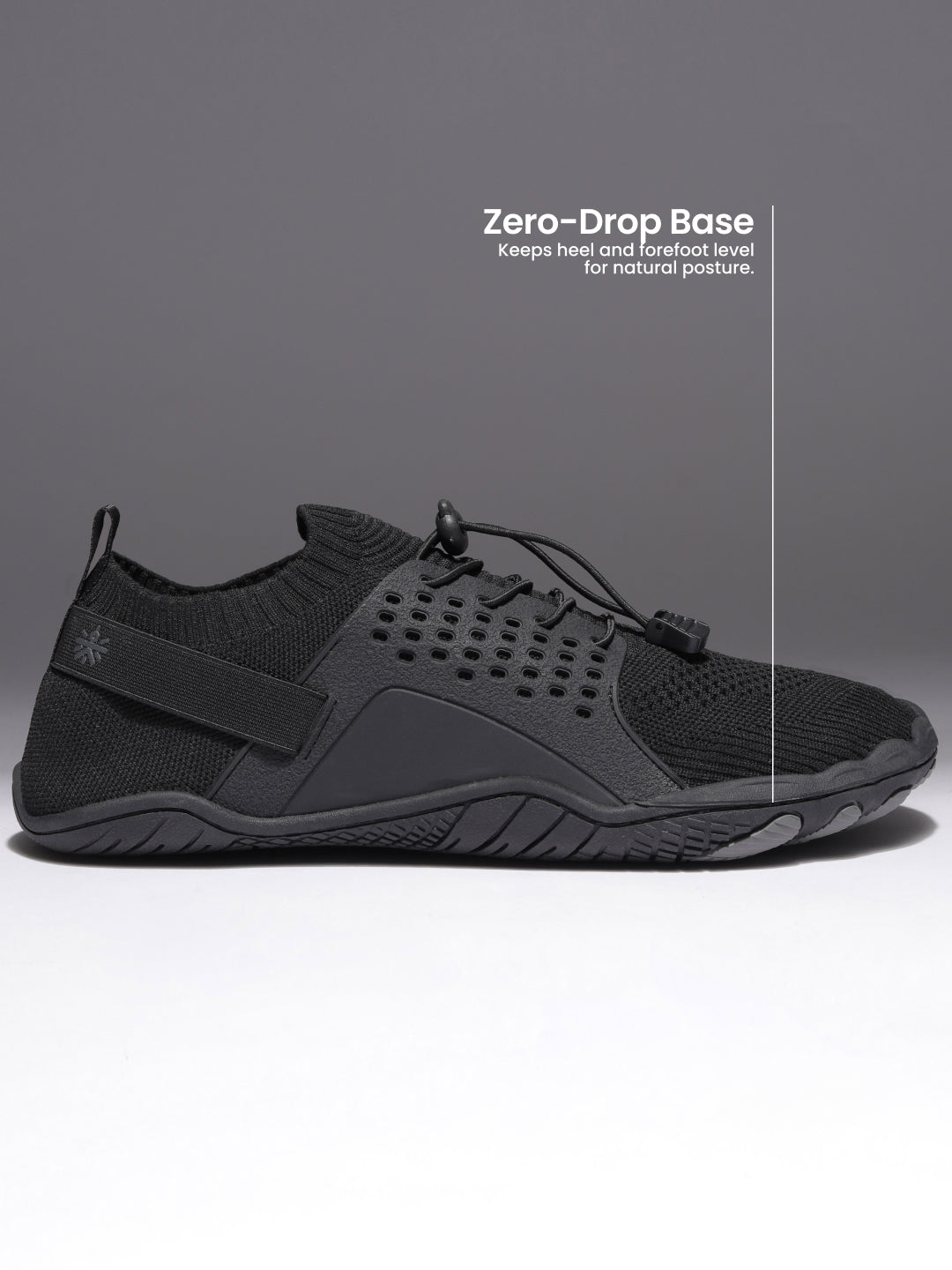 cult Men's FlexKnit Barefoot Training Shoes - Black