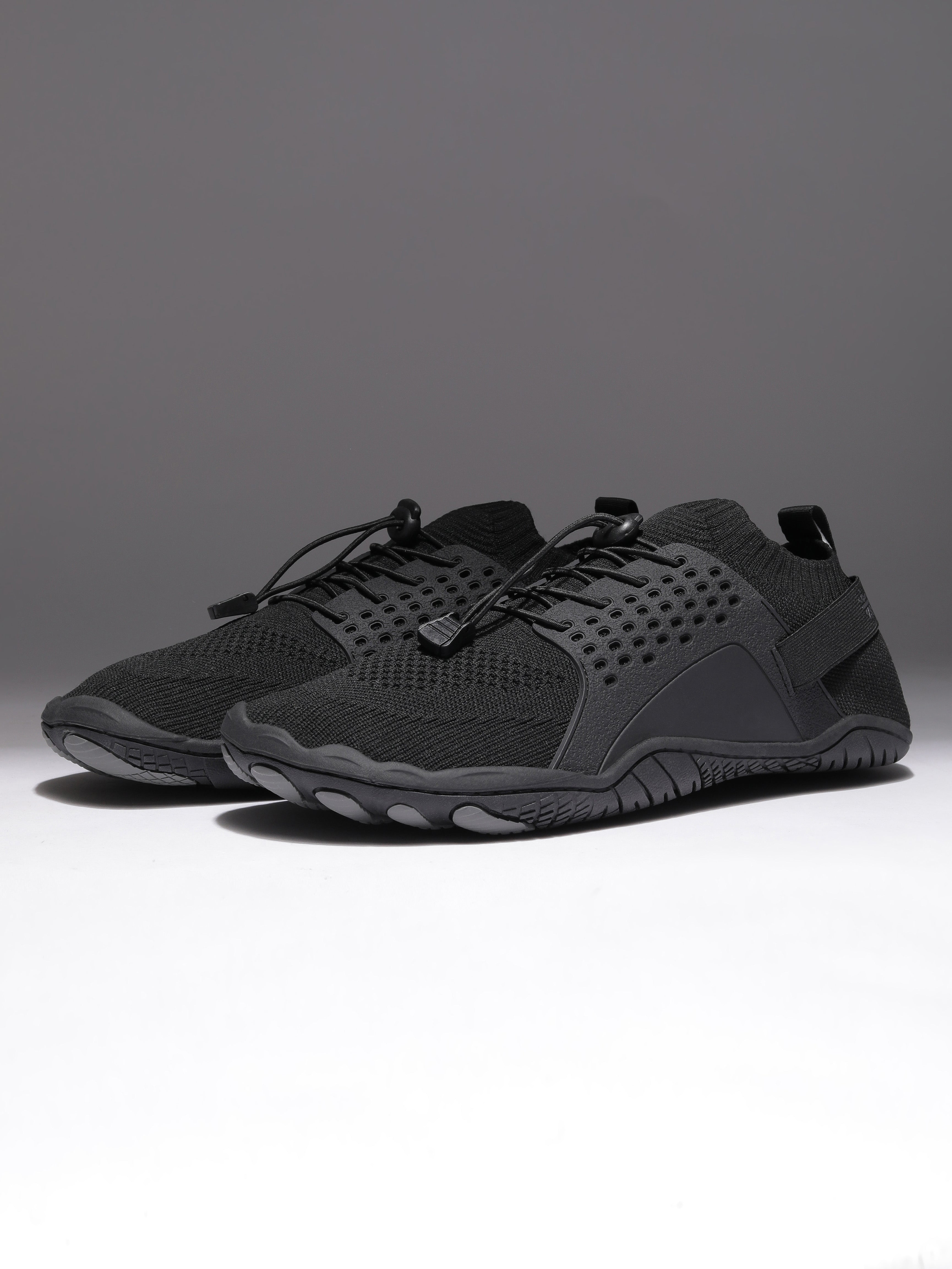 cult Men's FlexKnit Barefoot Training Shoes - Black