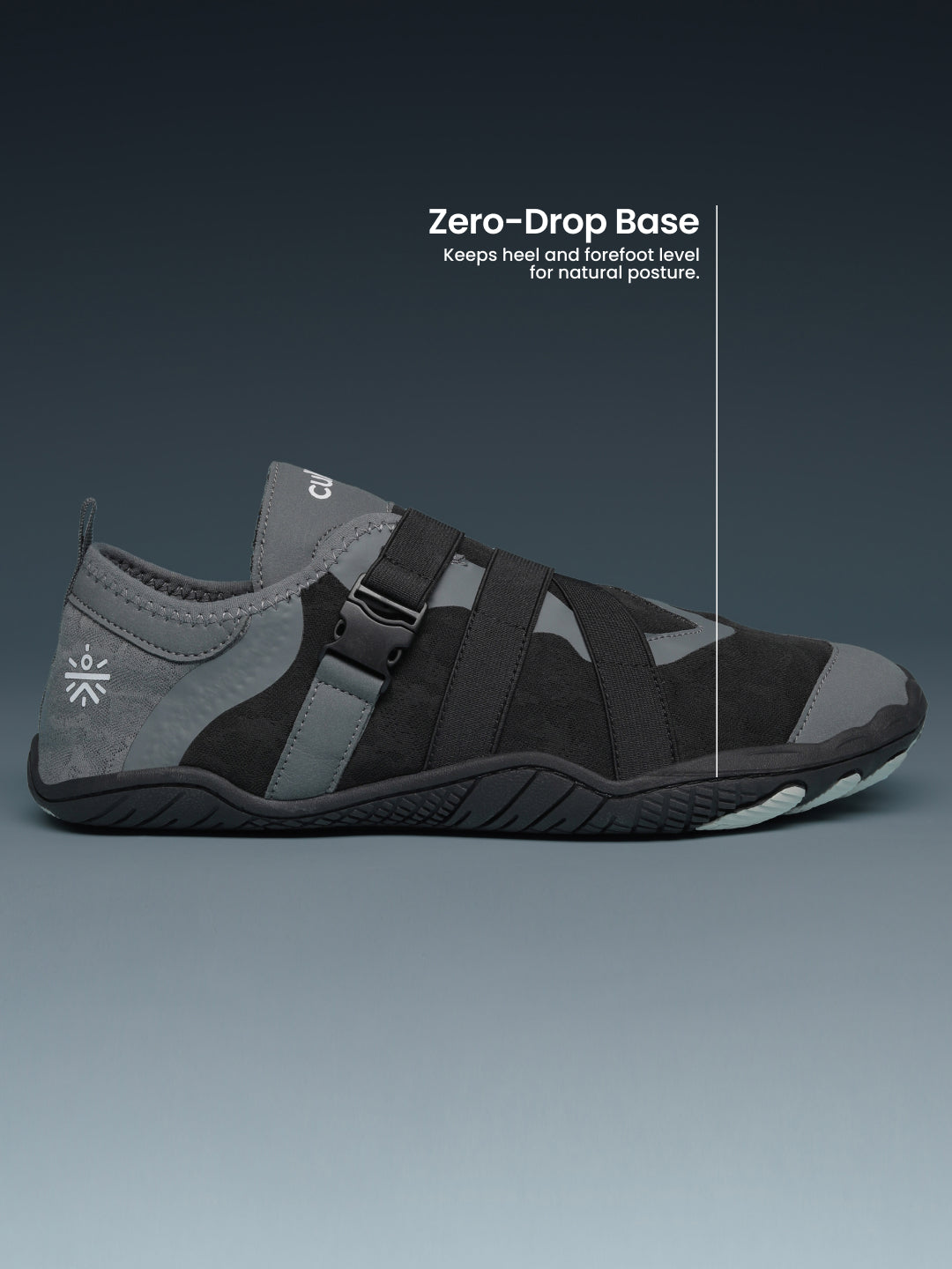 cult Men's AquaGrip Barefoot Shoes - Black