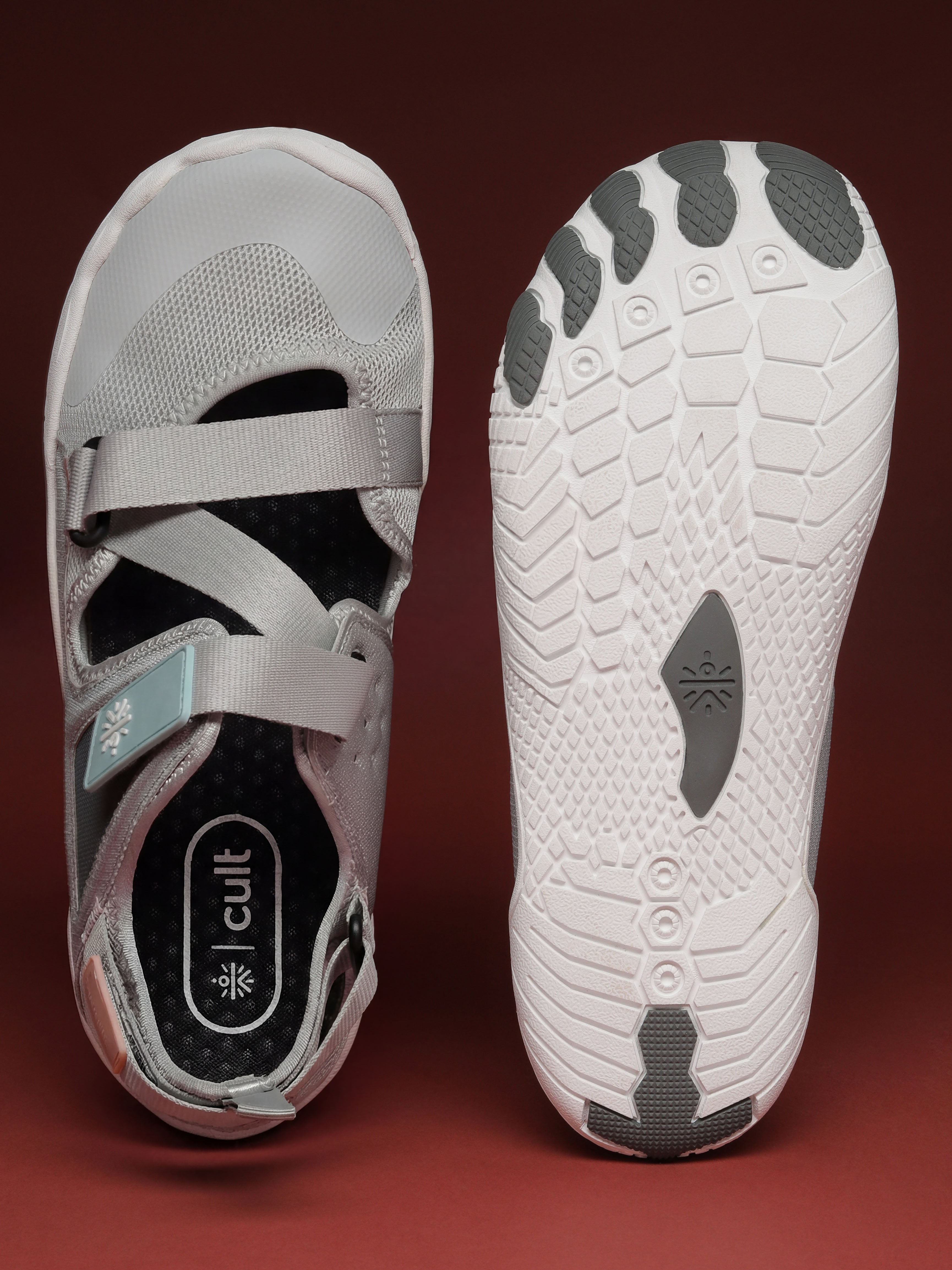 cult Men's BreezeLite Barefoot Sandals - L.Grey