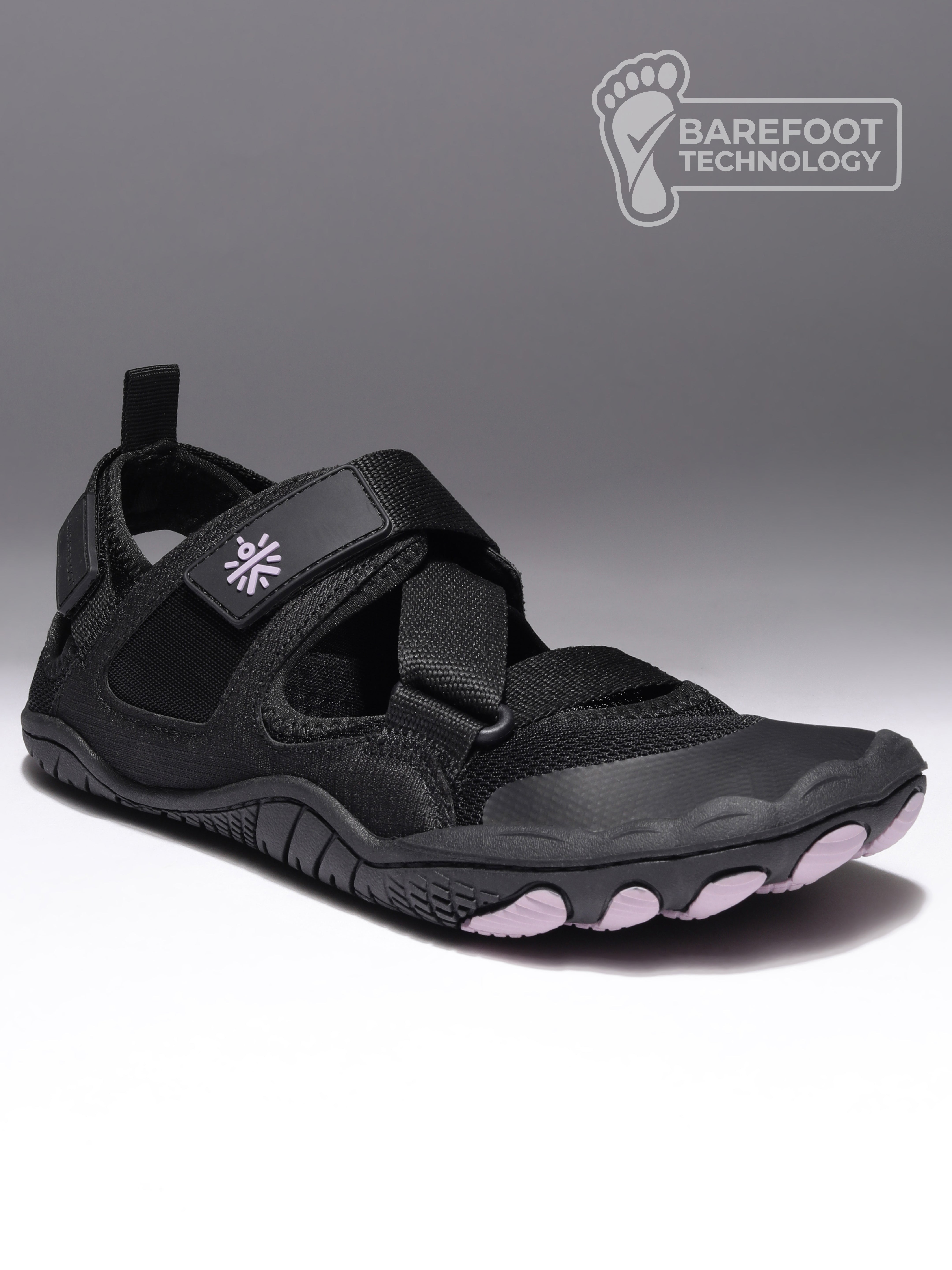 cult Women's BreezeLite Barefoot Sandals - Black