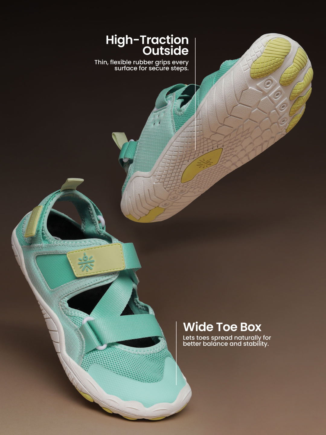 cult Women's BreezeLite Barefoot Sandals - Mint