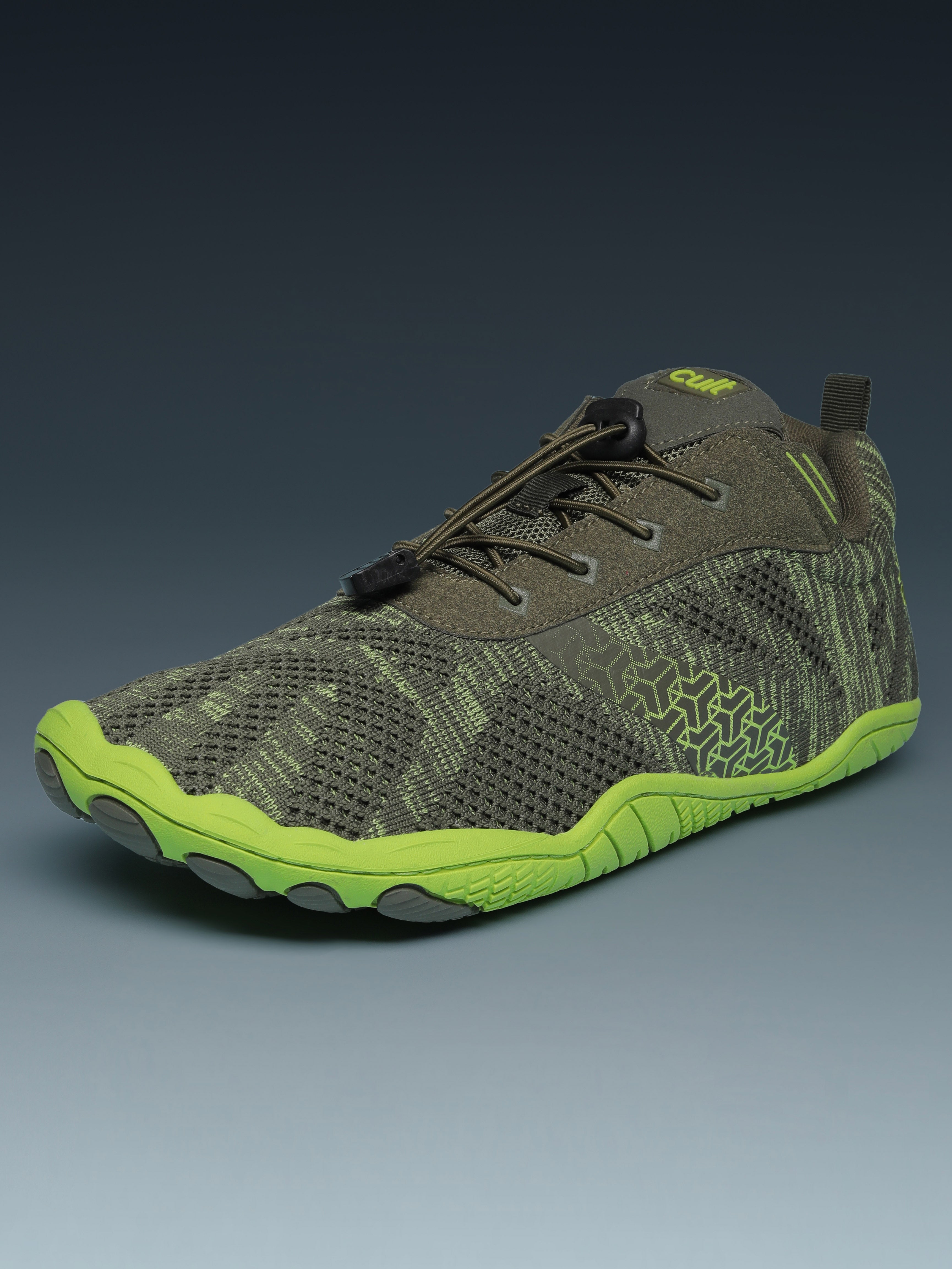 cult Men's FlexKnit Barefoot Training Shoes - Olive