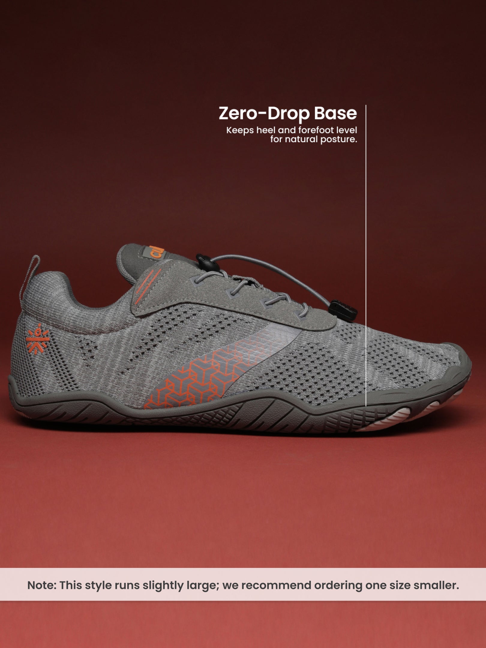 cult Men's KnitFit Barefoot Training Shoes - D.Grey