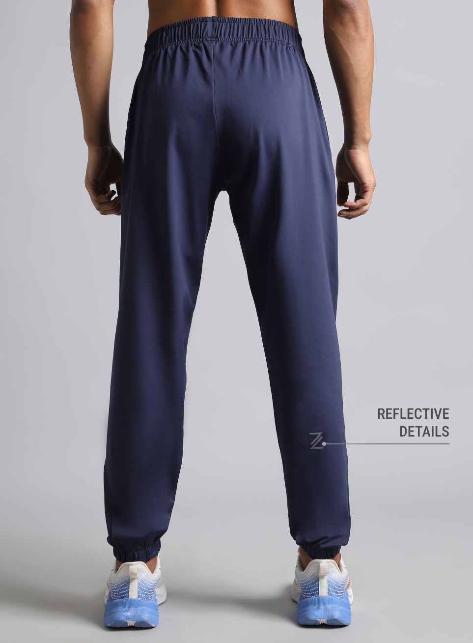Men's Navy Pace Up Running Joggers