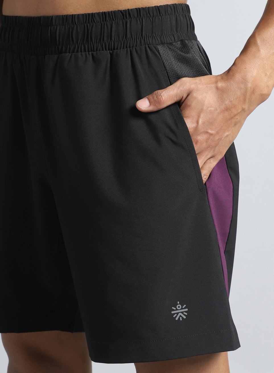 Men's Black Pacer Running Shorts