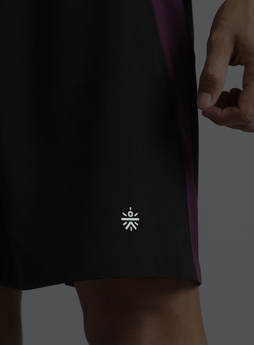 Men's Black Pacer Running Shorts