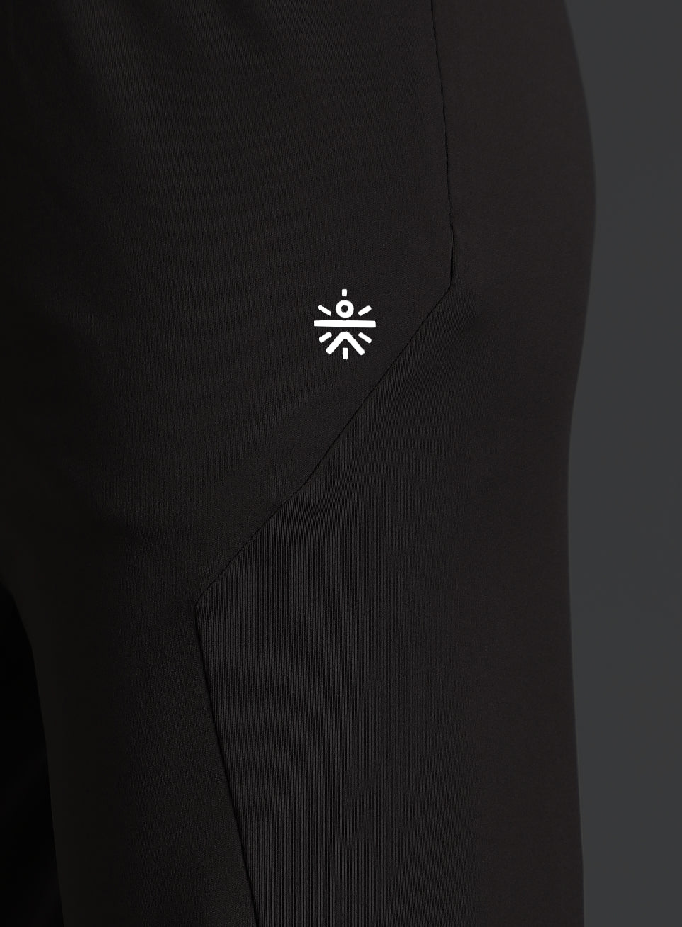 Women's Dark Grey Pace Up Joggers