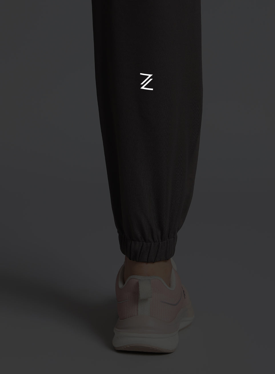 Women's Dark Grey Pace Up Joggers