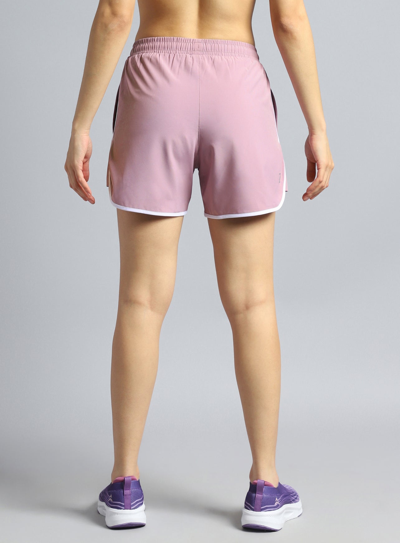 Women's Pink Pace Up Running Shorts