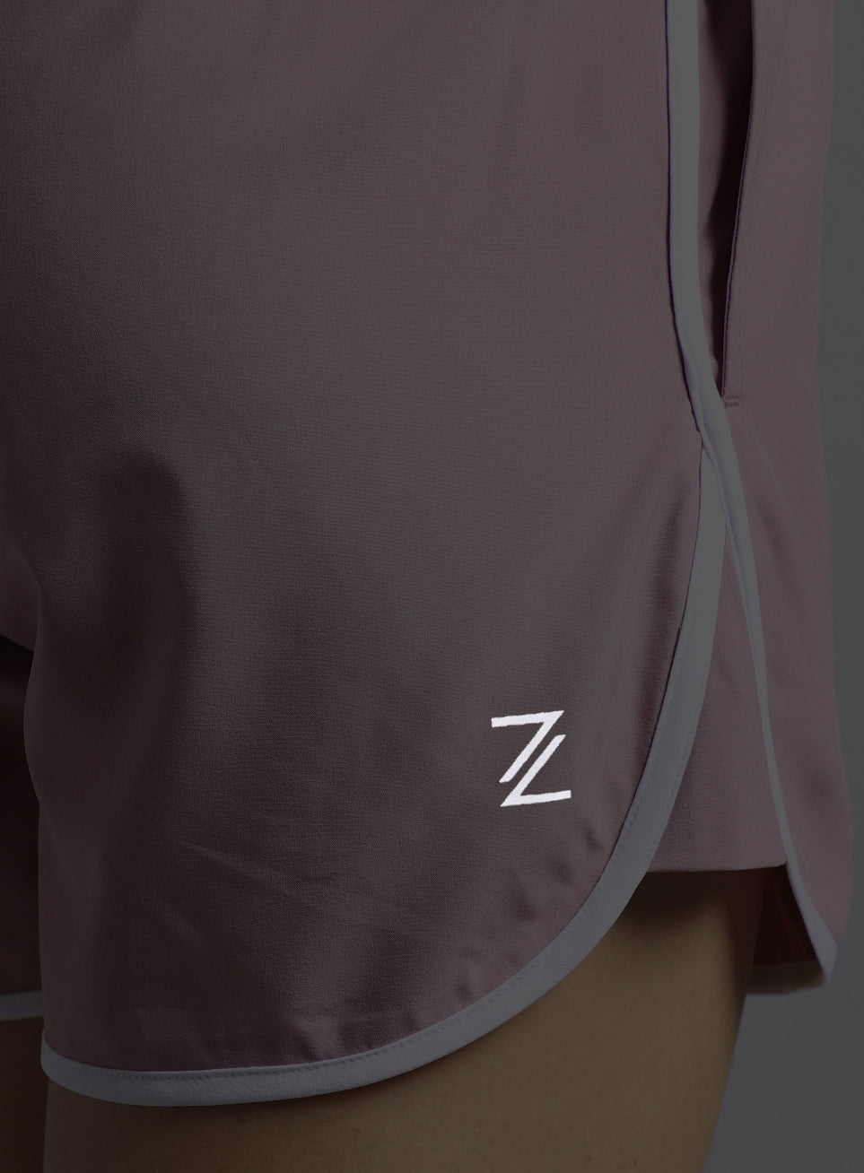 Women's Pink Pace Up Running Shorts