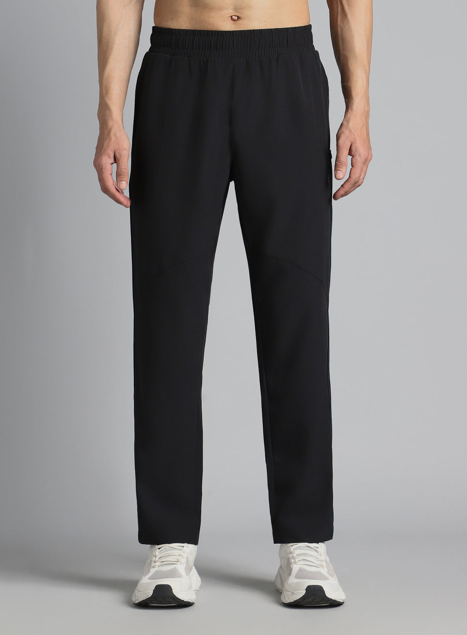 Men's Black Train All Format Trackpants