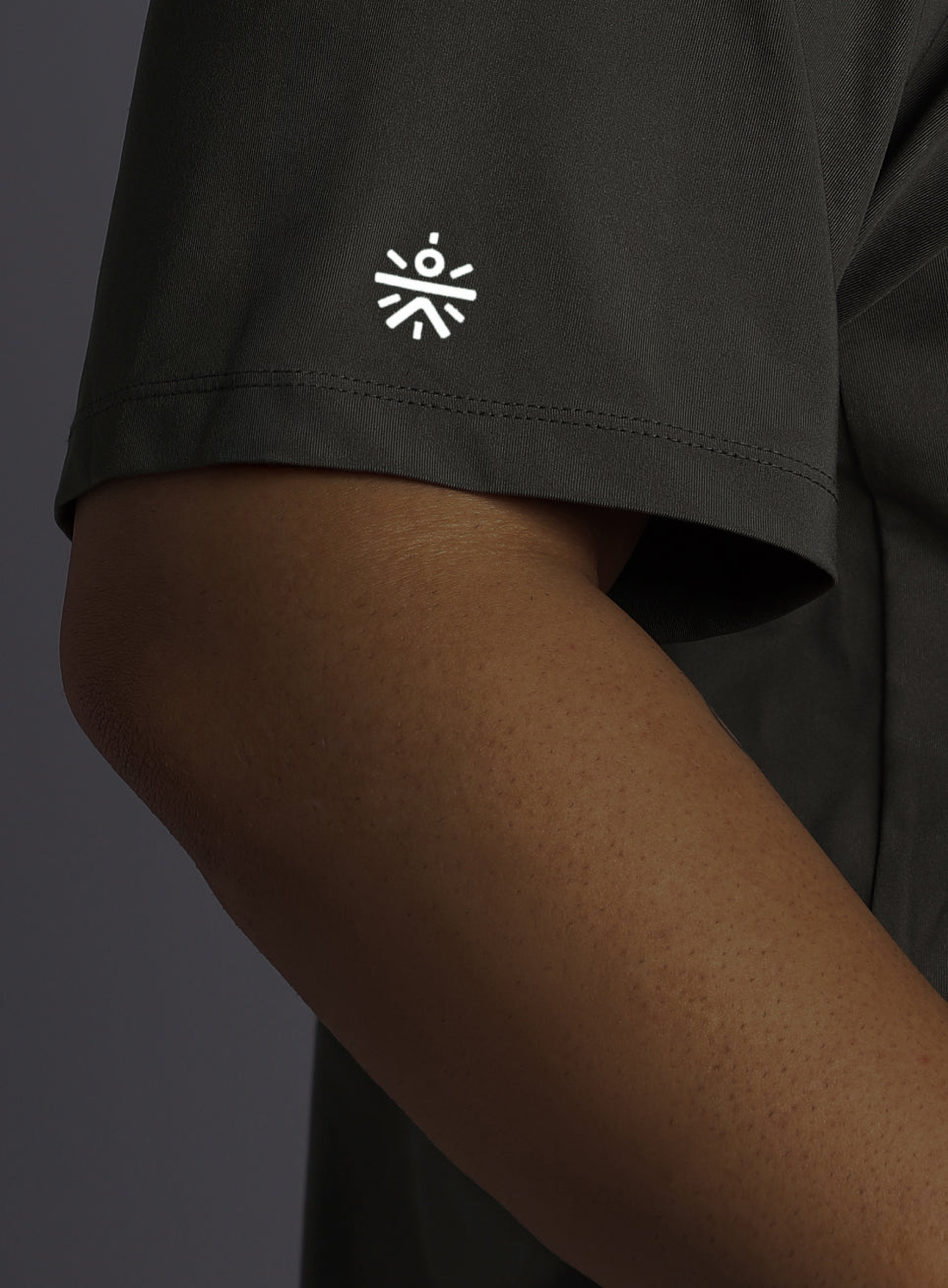 Men's Dark Grey Ultimate Running Plus Size regular fit T-shirt