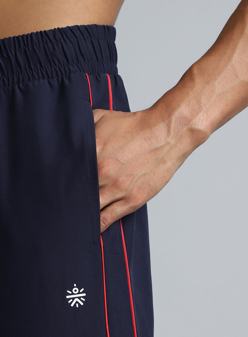 Men's Navy Rhythm Print Joggers