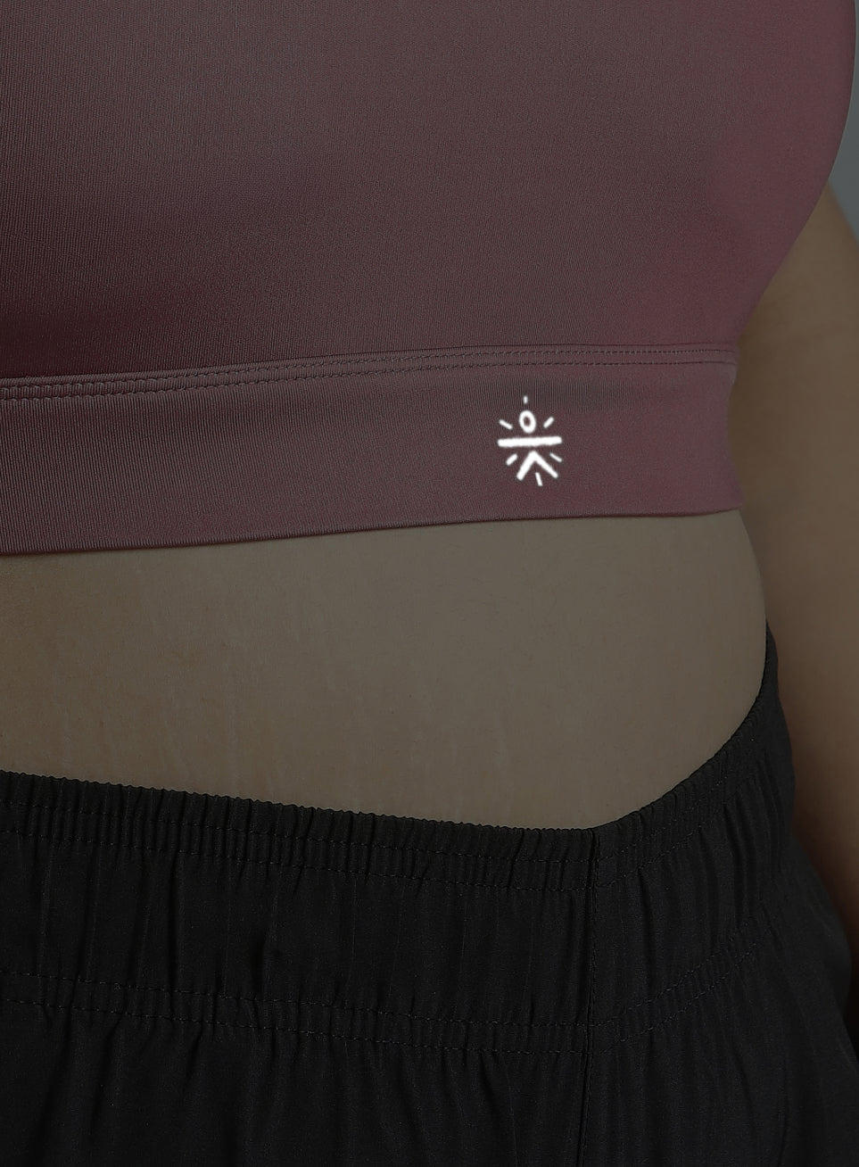 Women's PInk Racer Back Hook Running High Support Plus Size Sports Bra