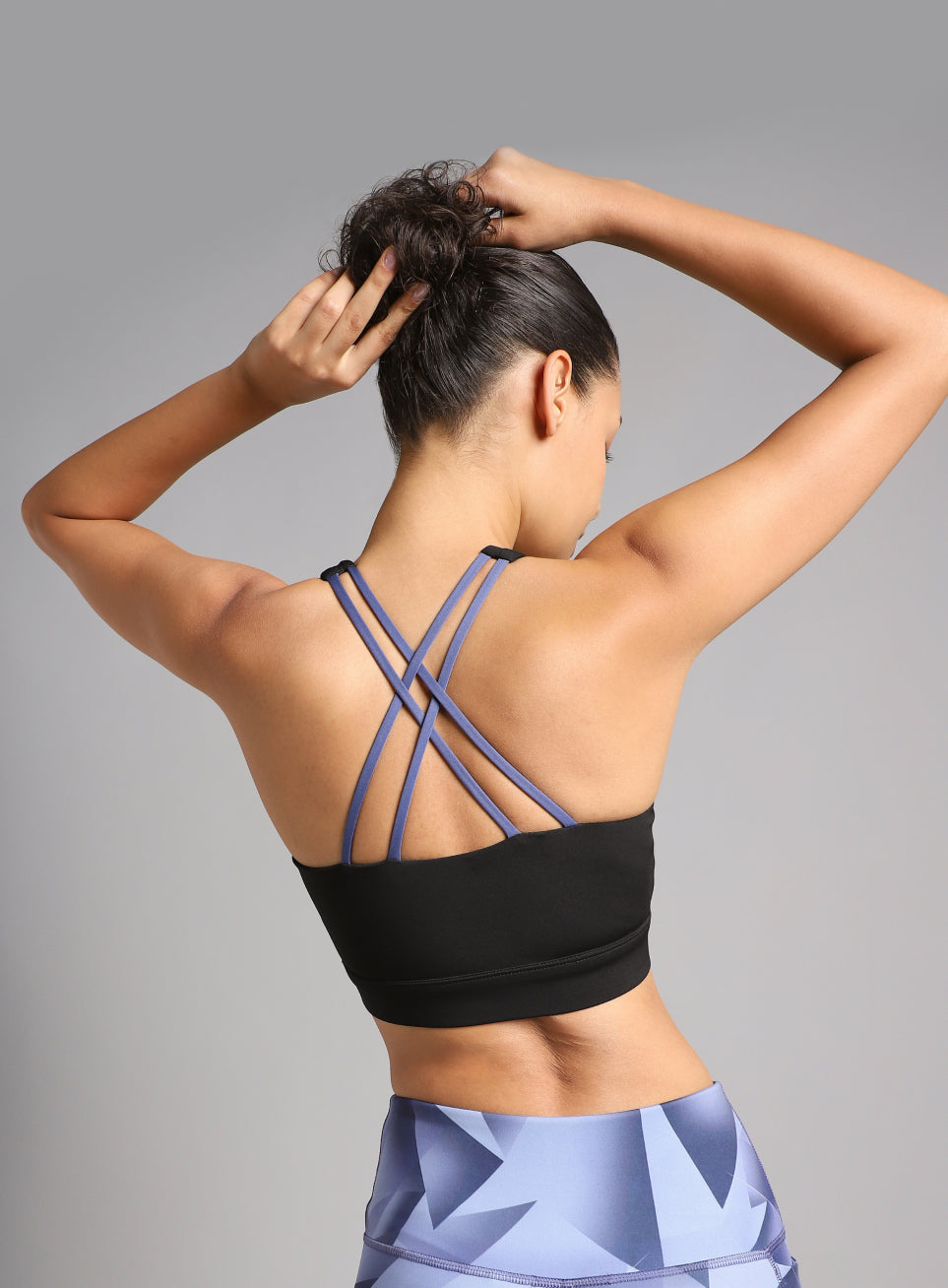 Women's Black Hype Up High Support Training Bra