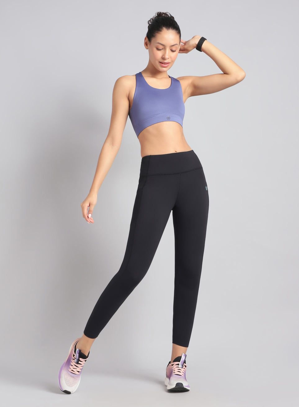 Women's Blue Hype Up High Support Training Bra