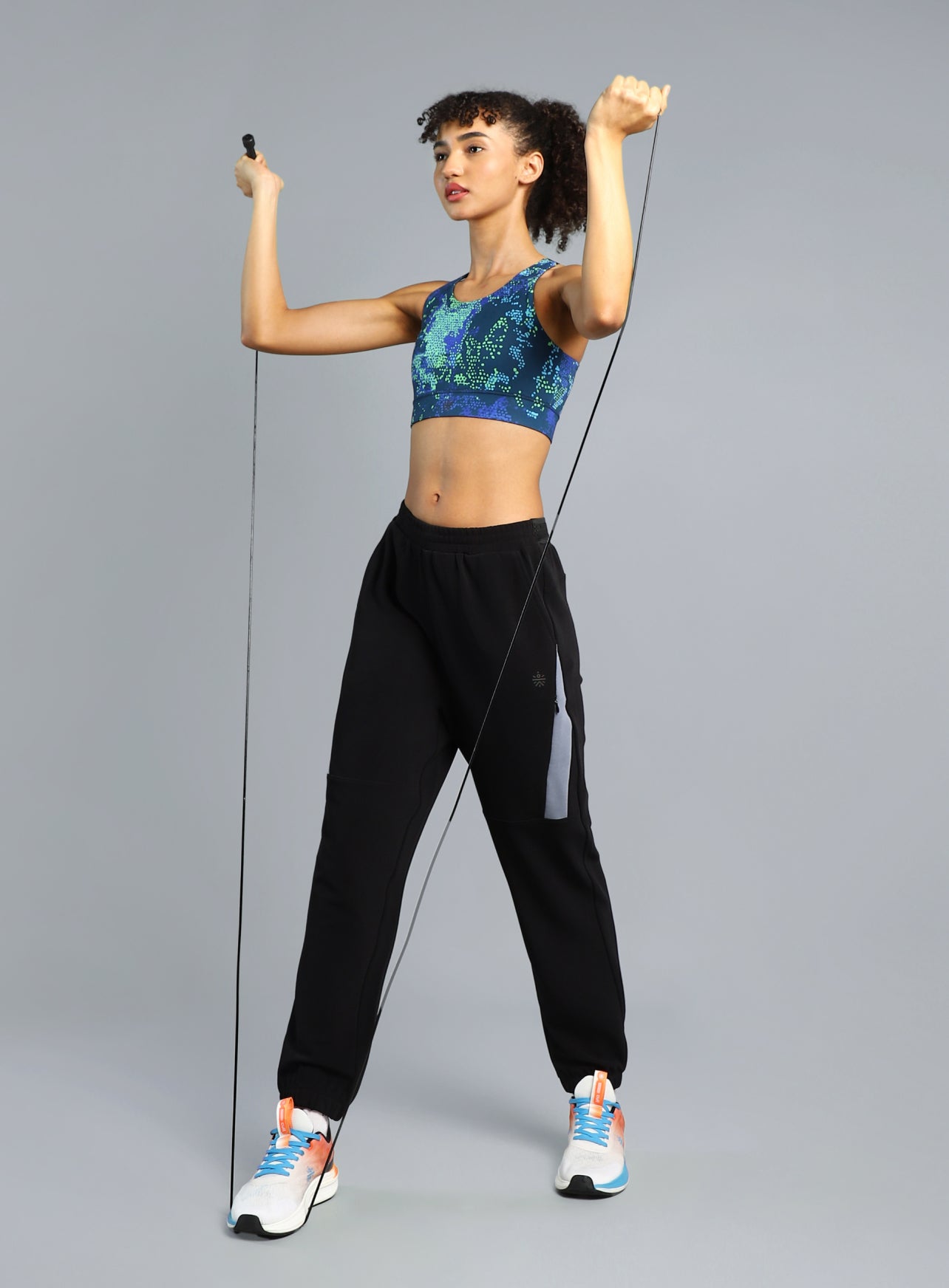 Women's Navy High Impact Training Bra