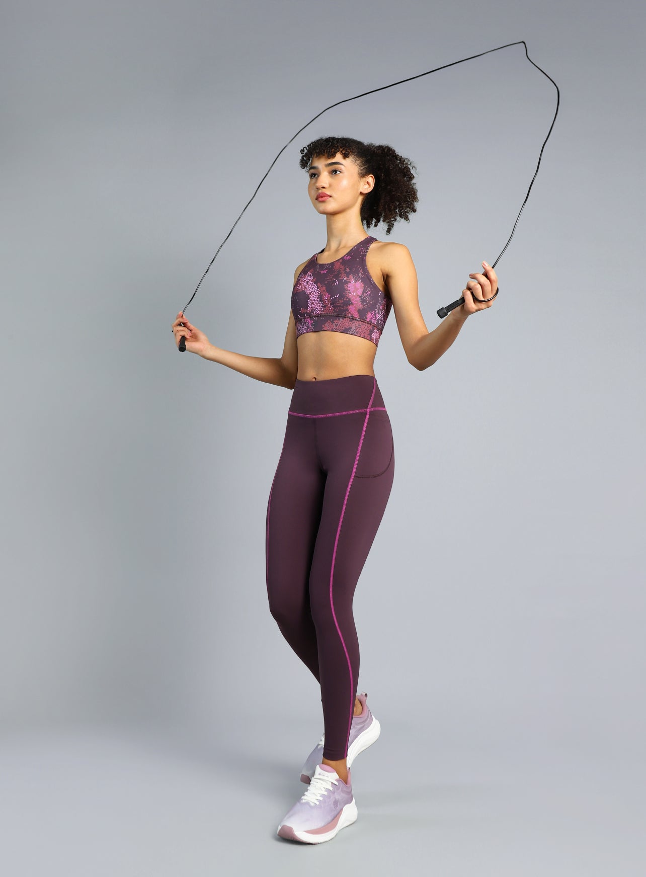 Women's Plum High Impact Training Bra