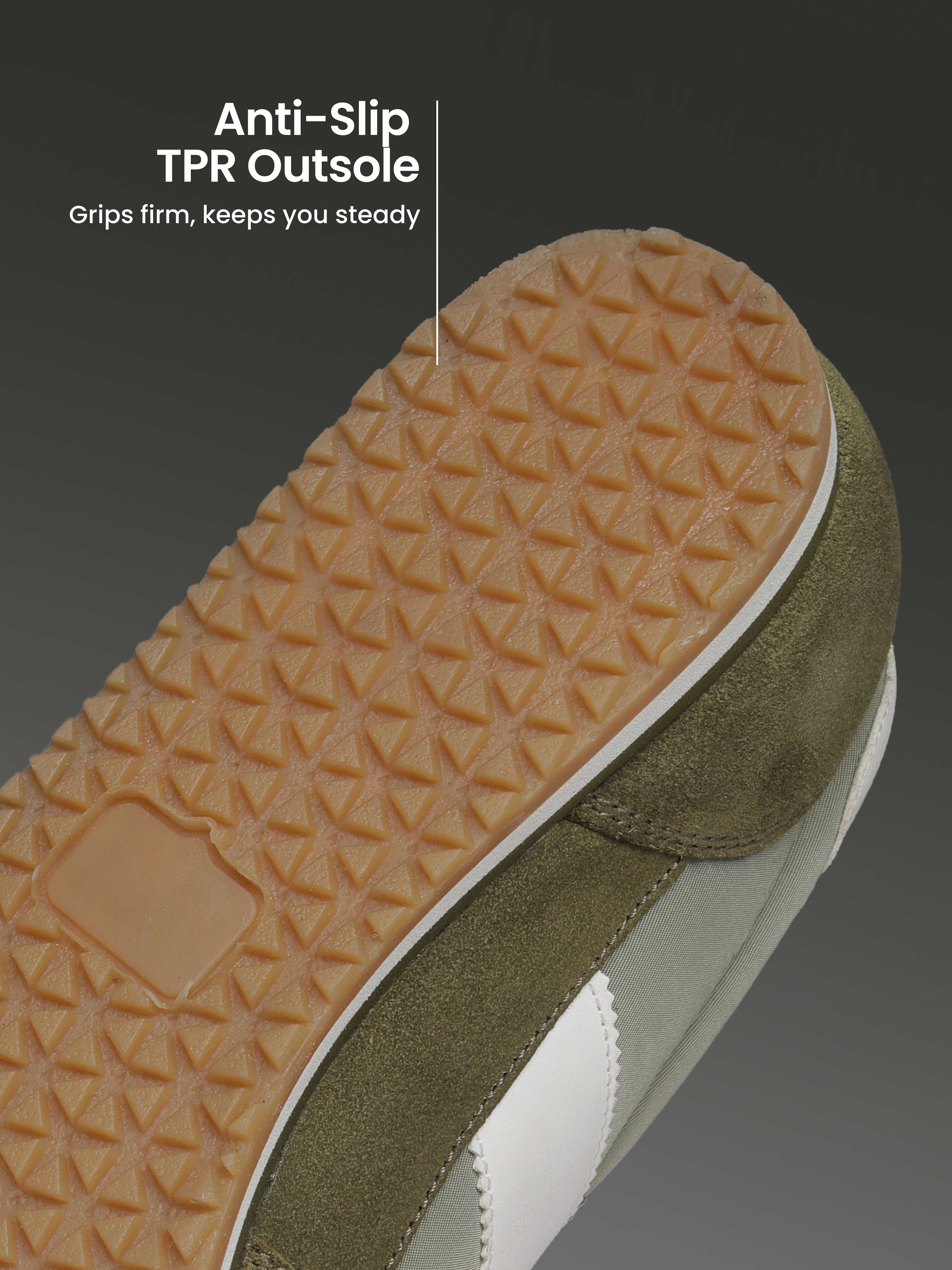 cult Men's UrbanEdge Sneakers - Sage Green/White