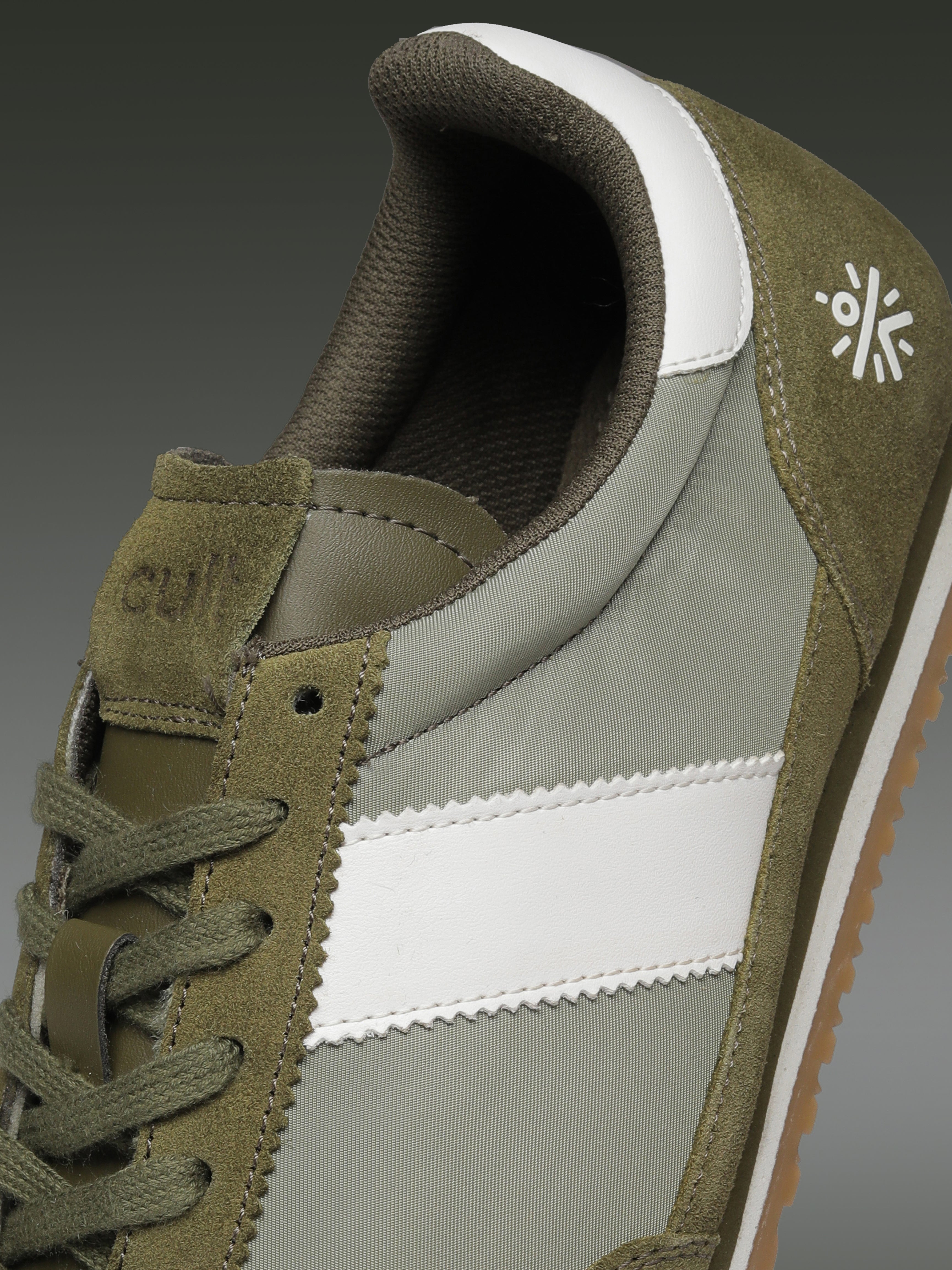 cult Men's UrbanEdge Sneakers - Sage Green/White