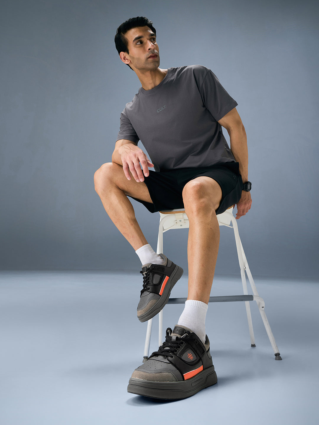 cult Men's AeroLite Sneakers - D.Grey/Black