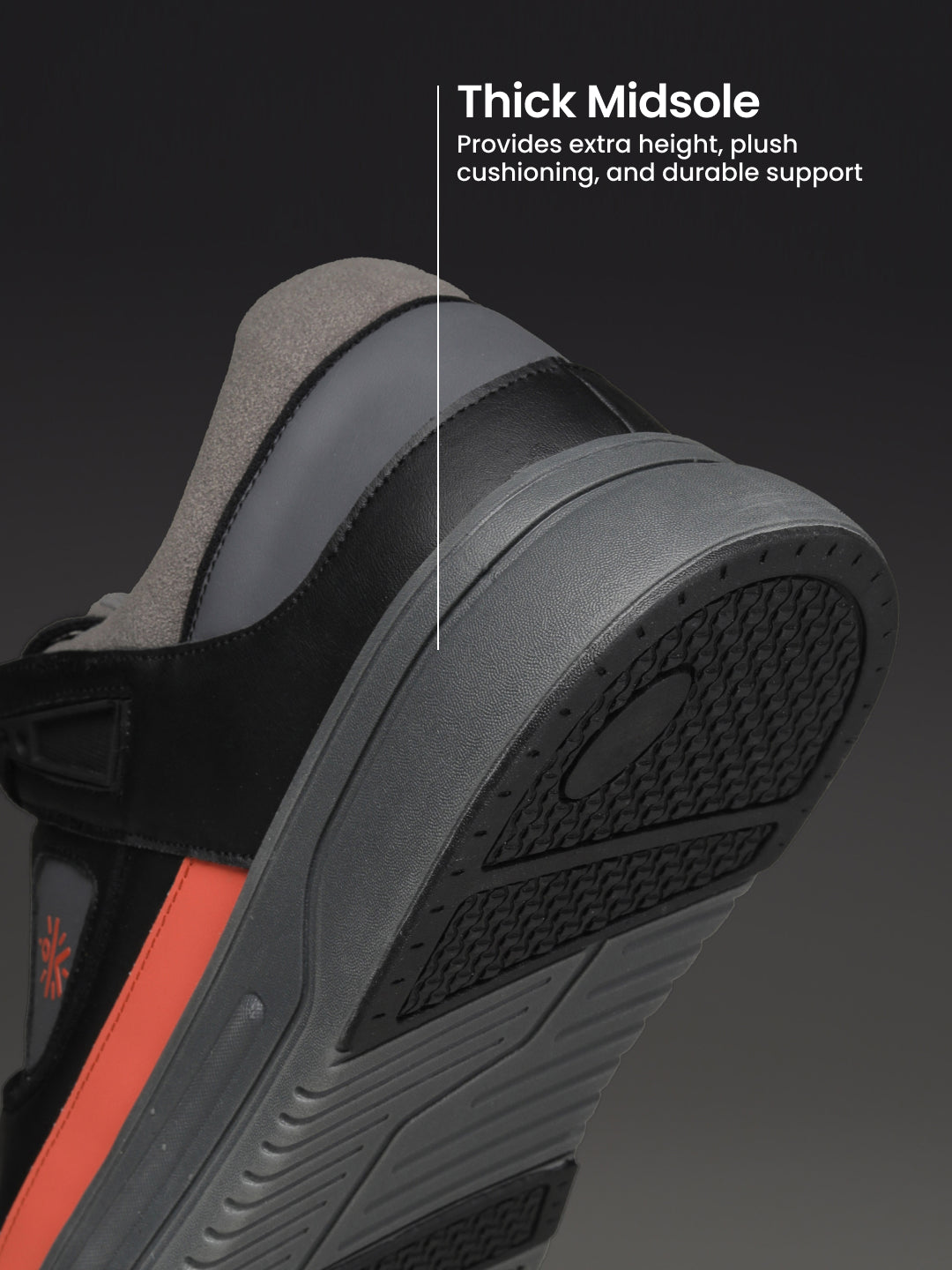 cult Men's AeroLite Sneakers - D.Grey/Black