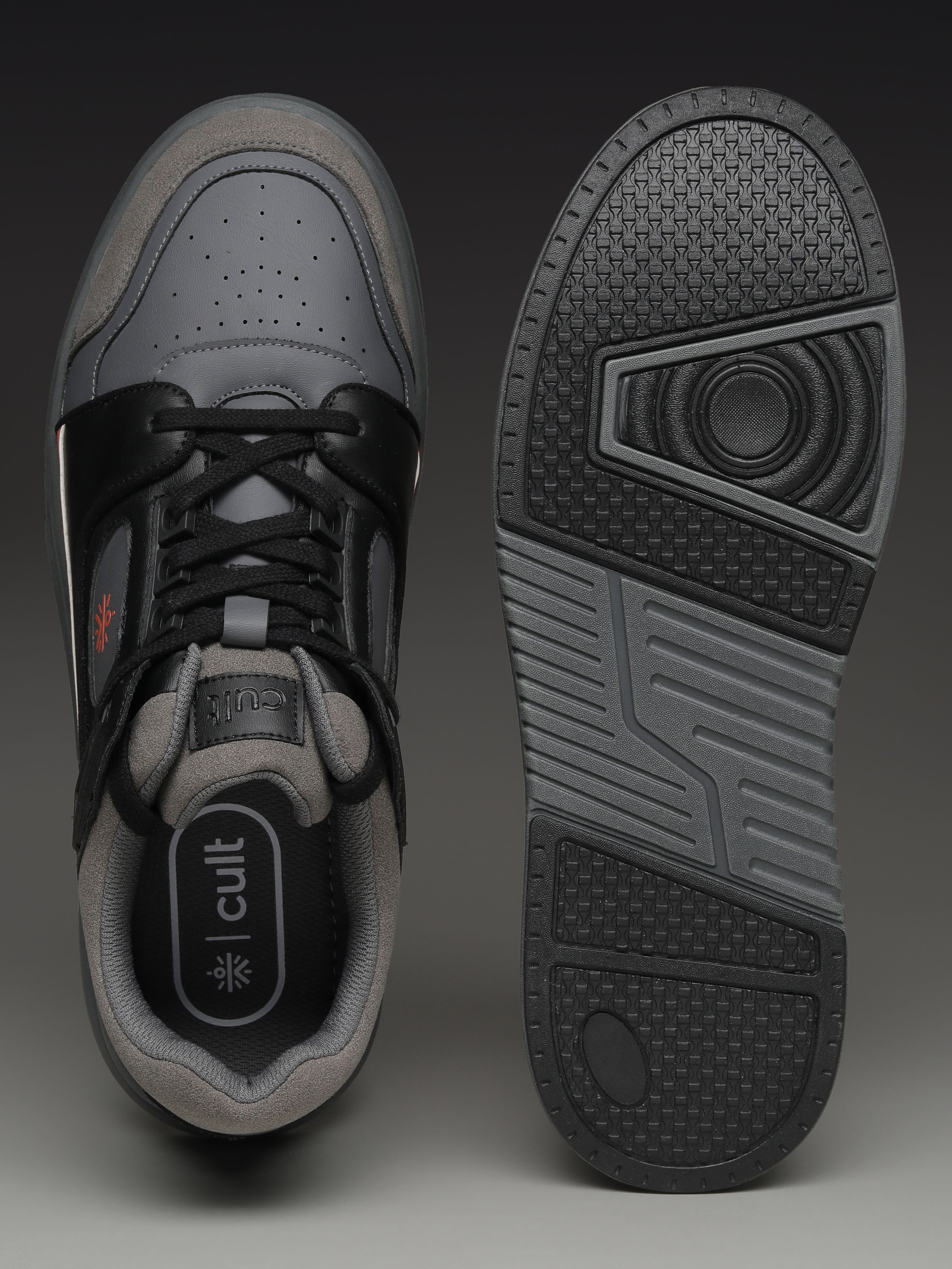 cult Men's AeroLite Sneakers - D.Grey/Black