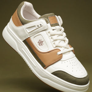 cult Men's AeroLite Sneakers - White/Tan
