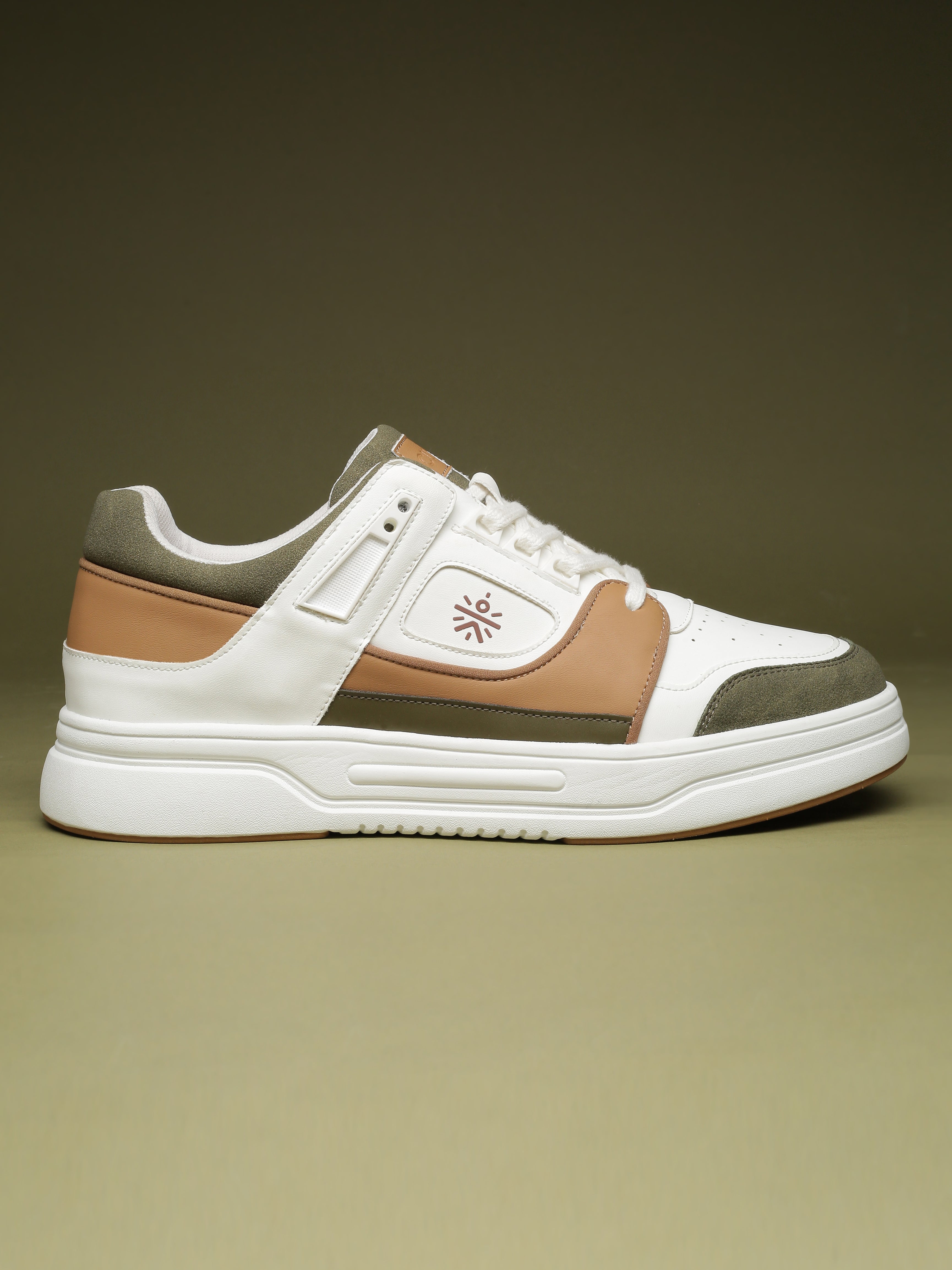 cult Men's AeroLite Sneakers - White/Tan