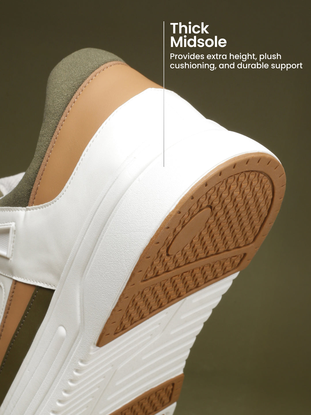 cult Men's AeroLite Sneakers - White/Tan