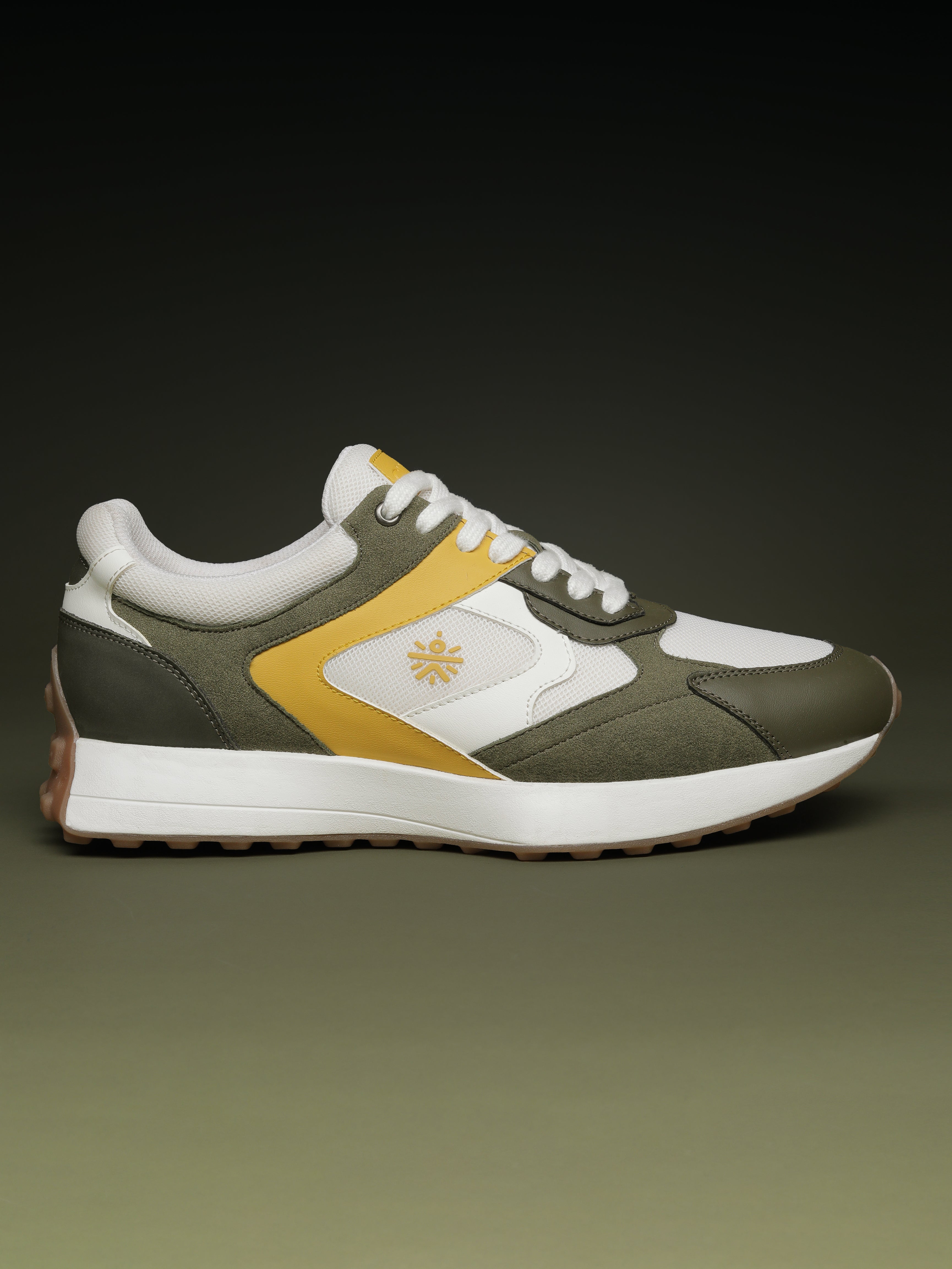 cult Men's EasyBreezy Sneakers - White/Olive