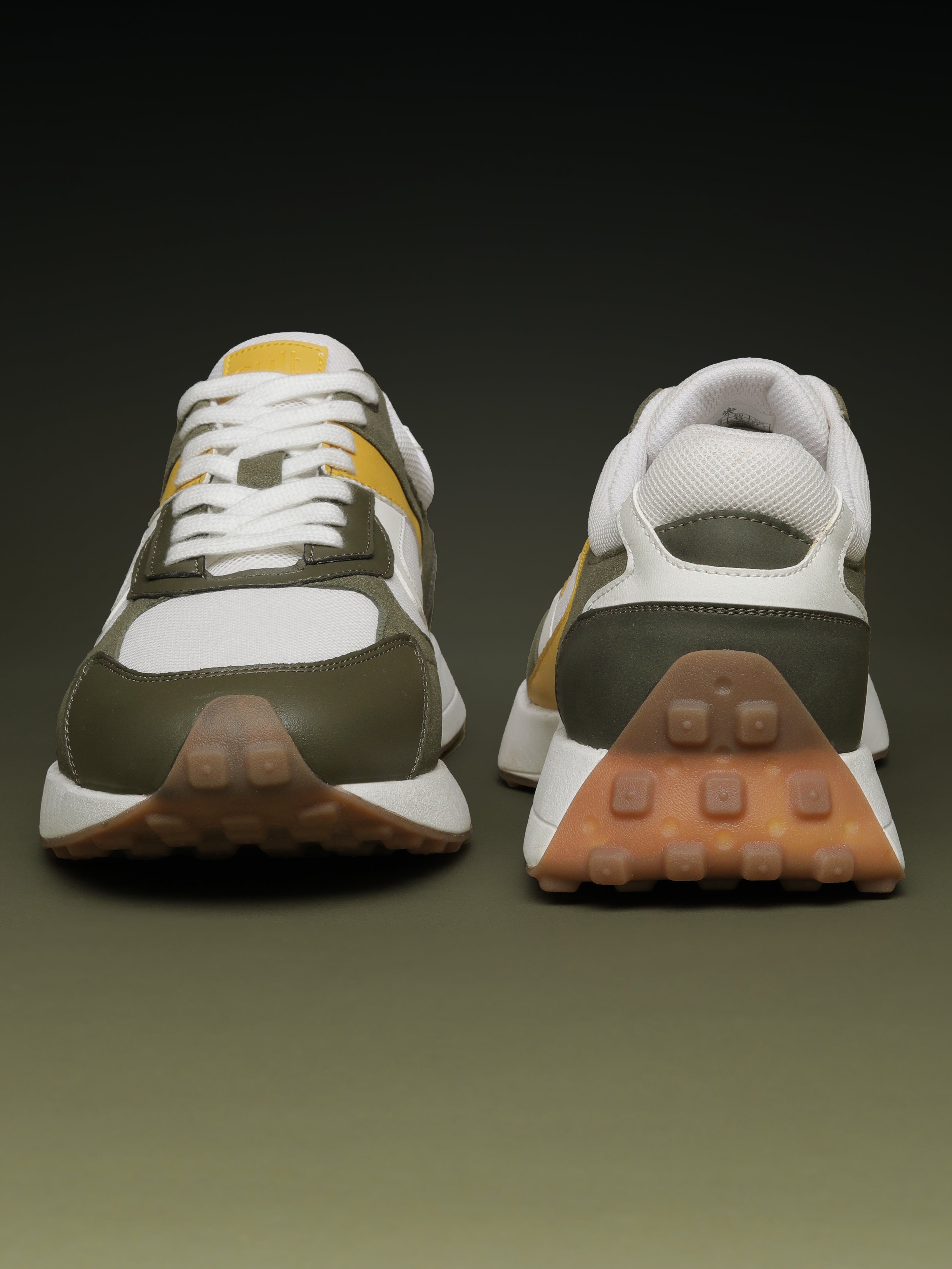 cult Men's EasyBreezy Sneakers - White/Olive