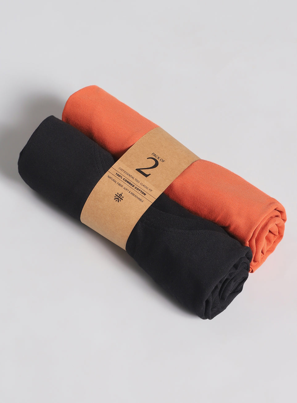 Men's Cult Essential Cotton Pack of 2 Full Sleeve T-shirts