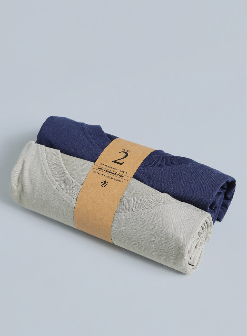 Men's Cult Essential Cotton Pack of 2 Full Sleeve T-shirts