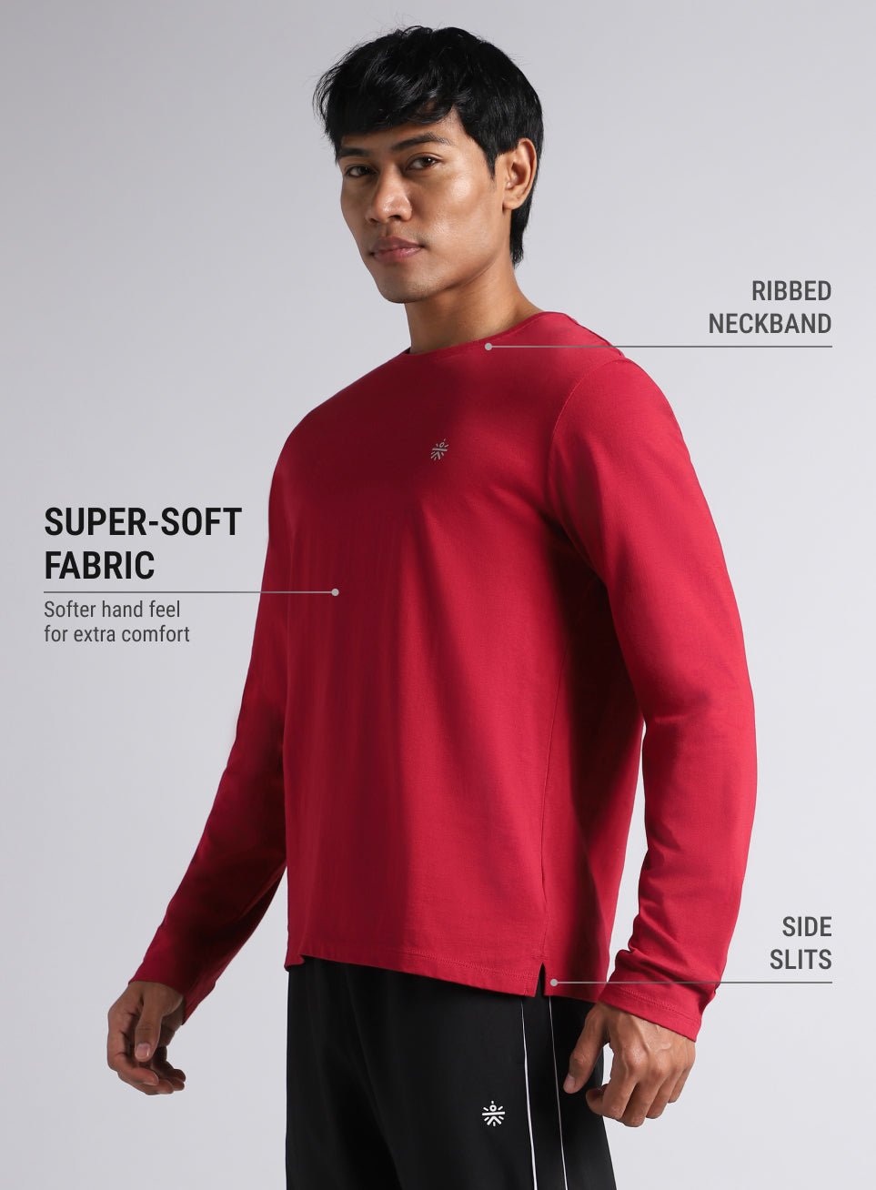 Men's Cult Essential Cotton Pack of 2 Full Sleeve T-shirts