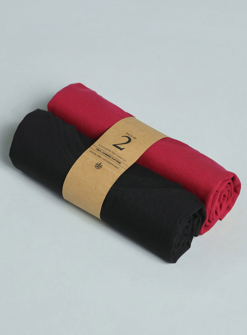 Men's Cult Essential Cotton Pack of 2 Full Sleeve T-shirts