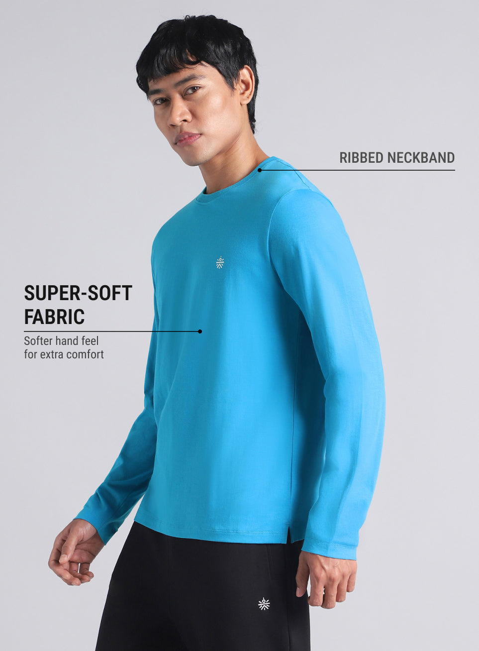 Men's Cult Essential Cotton Pack of 2 Full Sleeve T-shirts